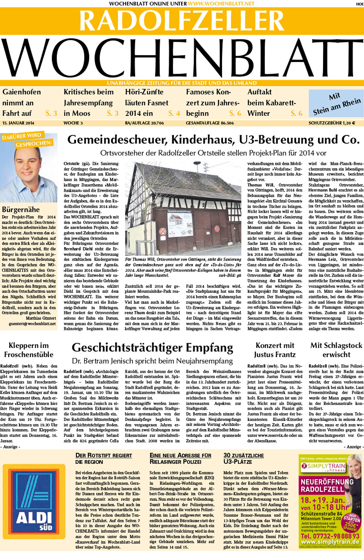 Ausgabe 03 vom 15. Januar 2014