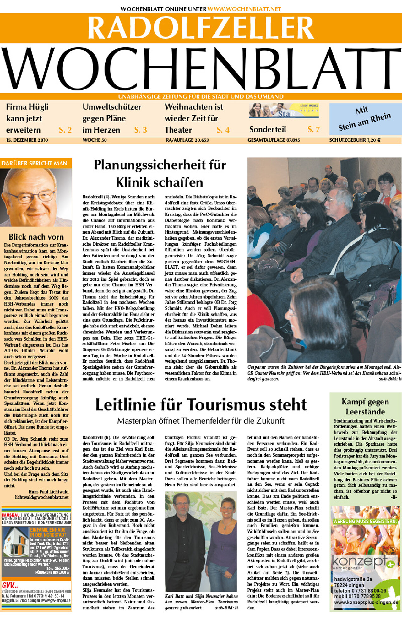 Ausgabe 50 vom 15. Dezember 2010