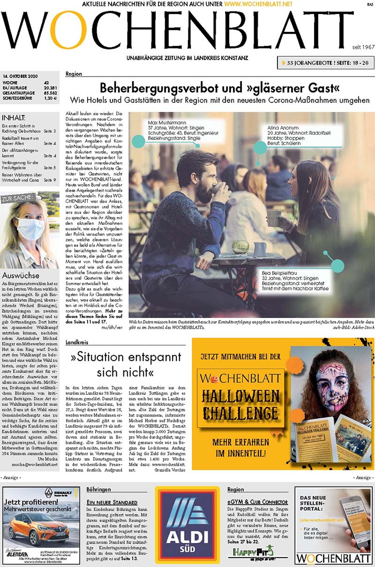 Ausgabe 42 vom 14. Oktober 2020