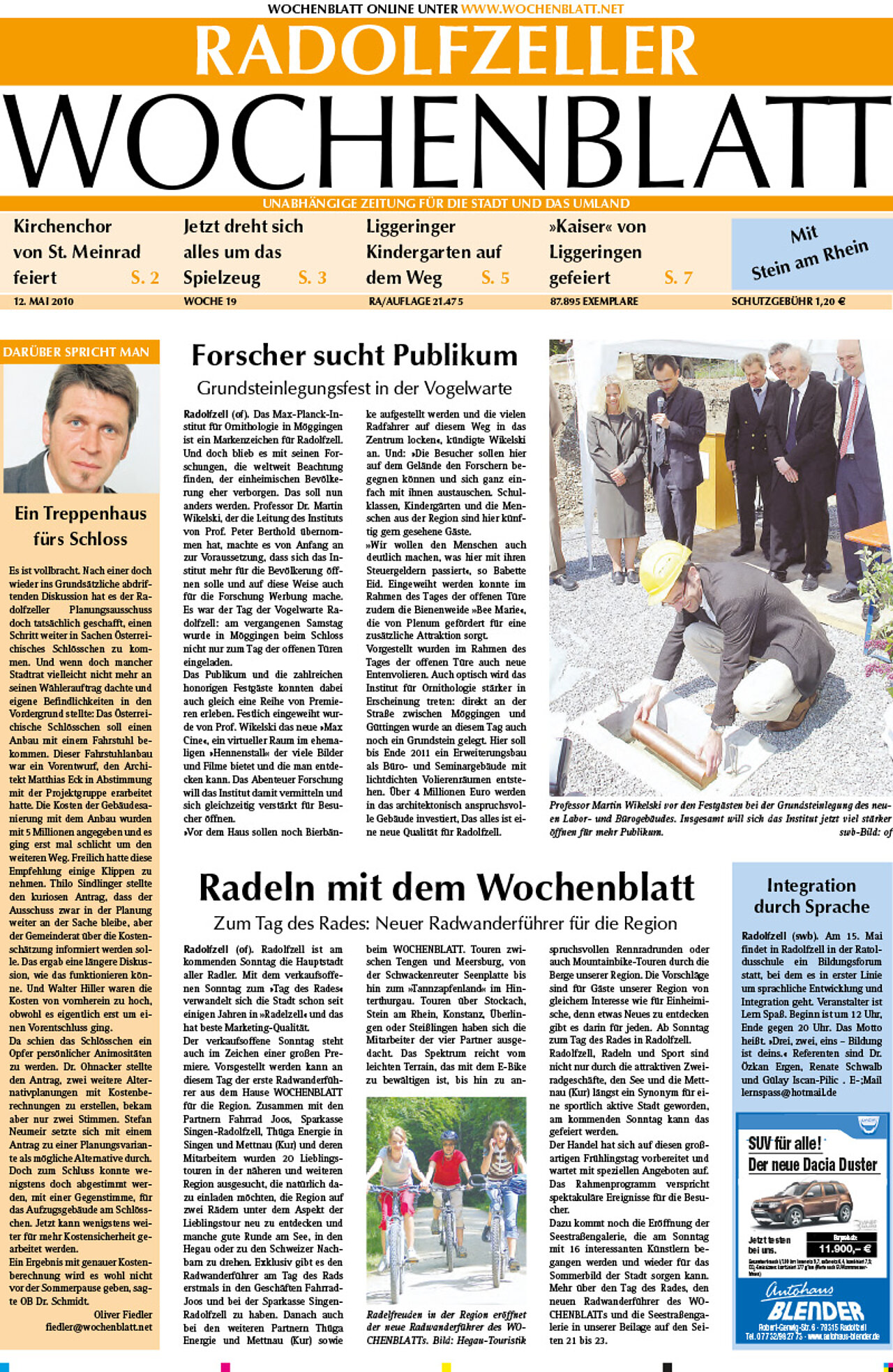 Ausgabe 19 vom 12. Mai 2010