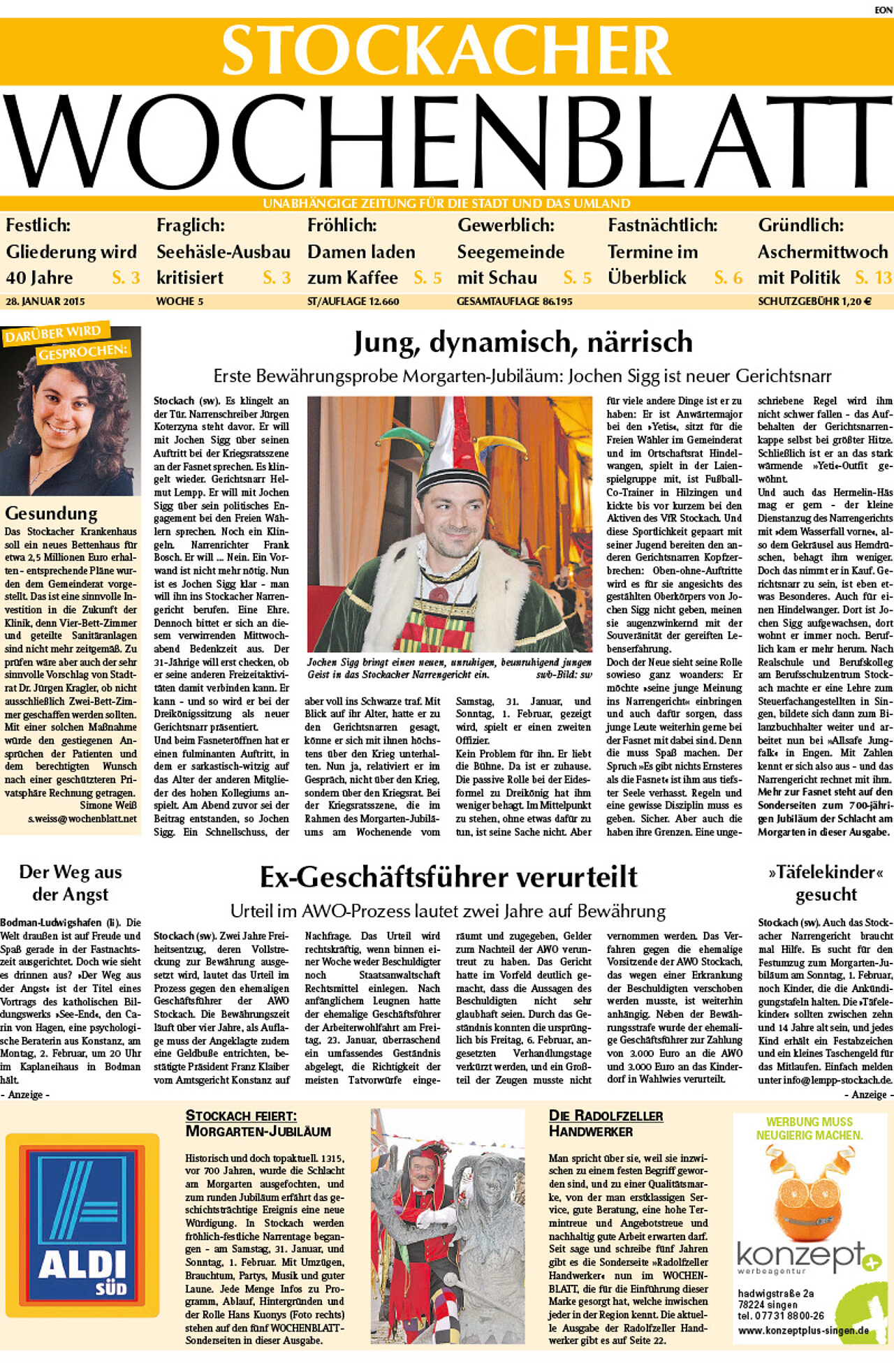Ausgabe 05 vom 28. Januar 2015
