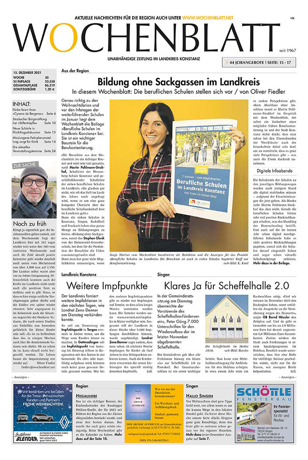 Ausgabe 50 vom 15. Dezember 2021
