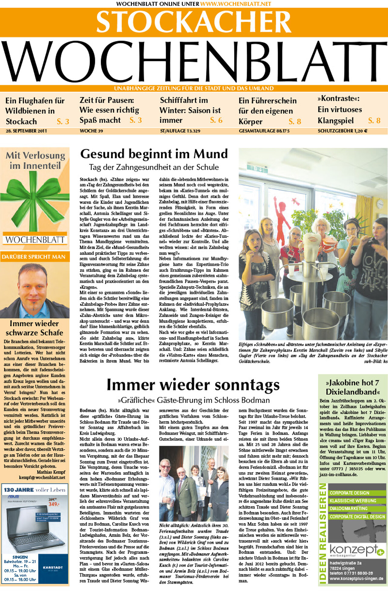 Ausgabe 39 vom 28. September 2011