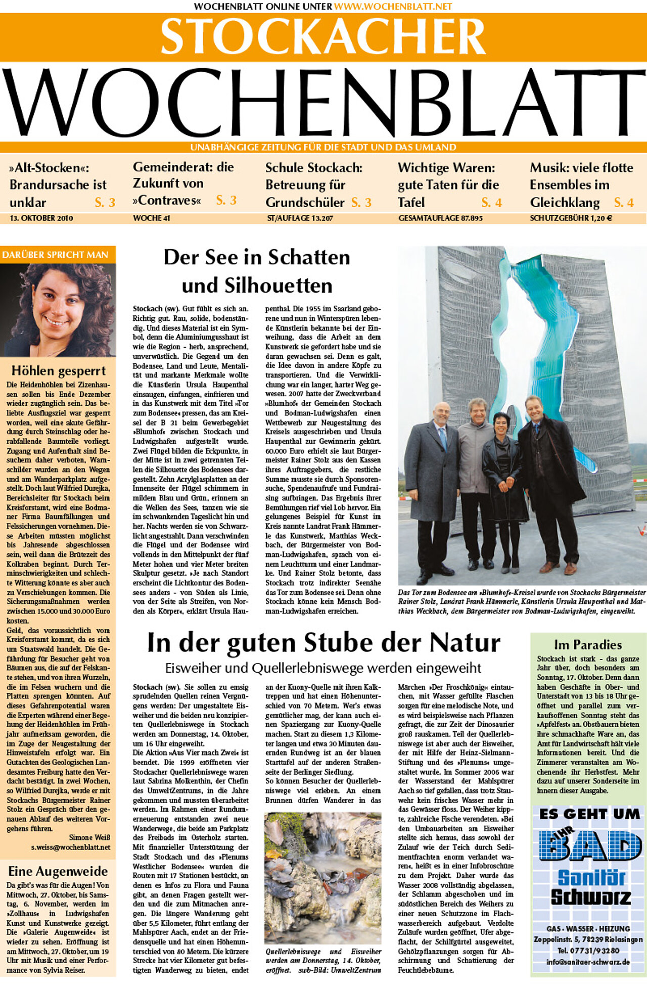 Ausgabe 41 vom 13. Oktober 2010
