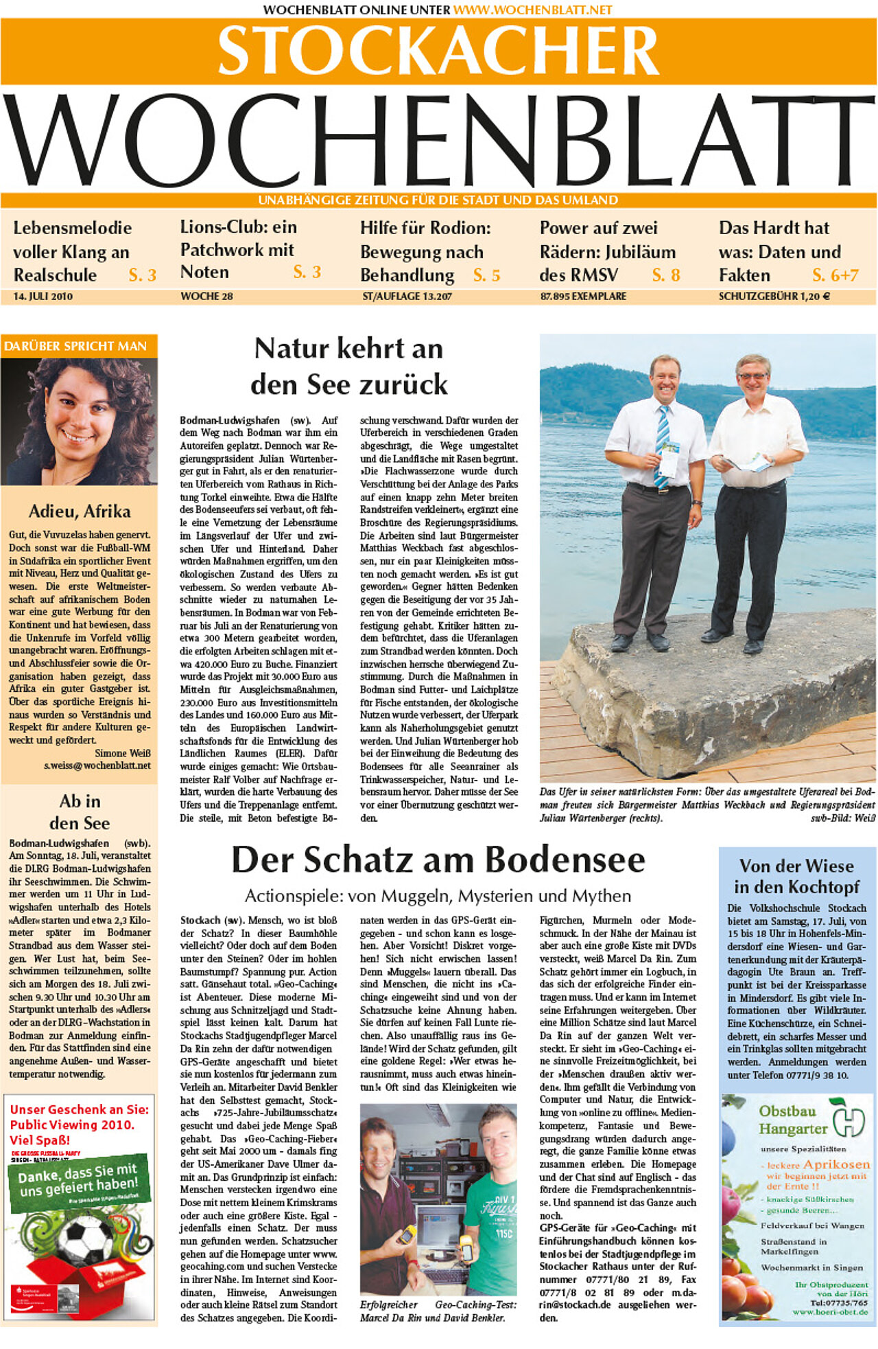 Ausgabe 28 vom 14. Juli 2010