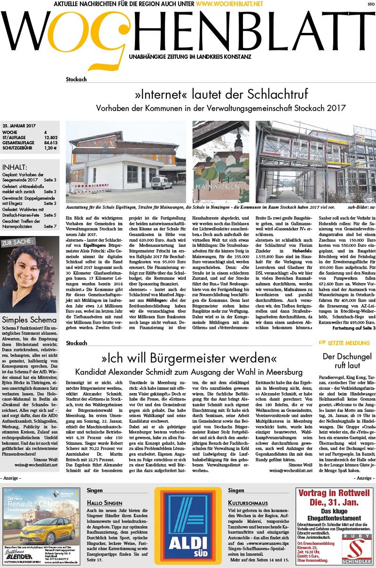 Ausgabe 04 vom 25. Januar 2017