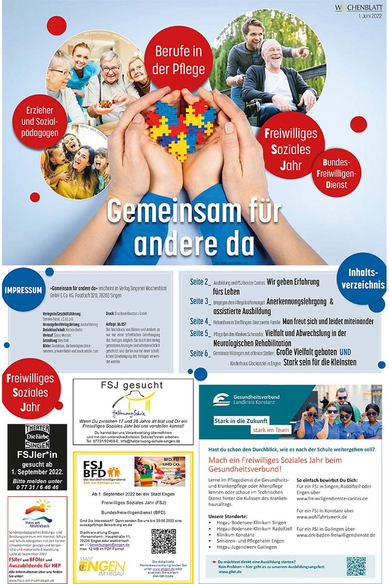 Sonderbeilage vom 1. Juni