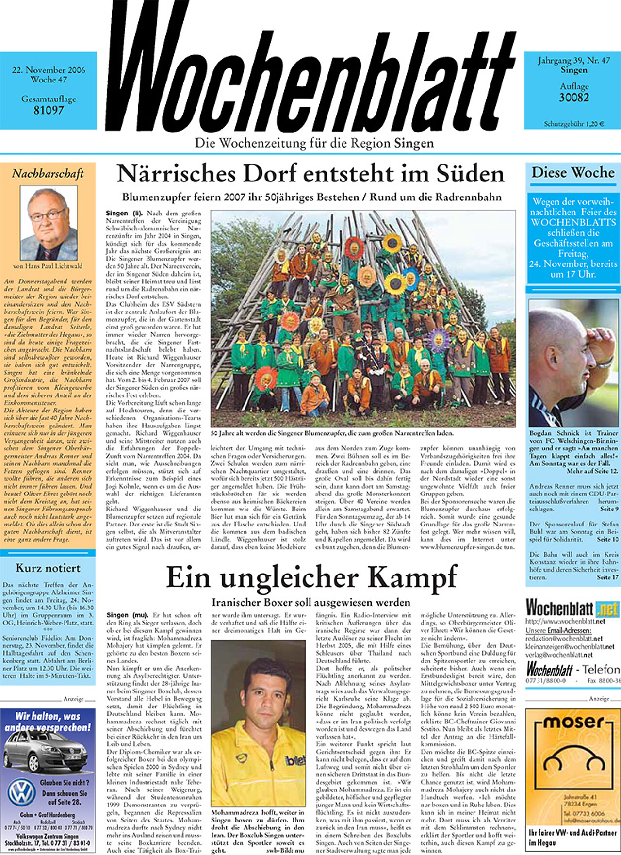 Ausgabe 47 vom 22. November 2006