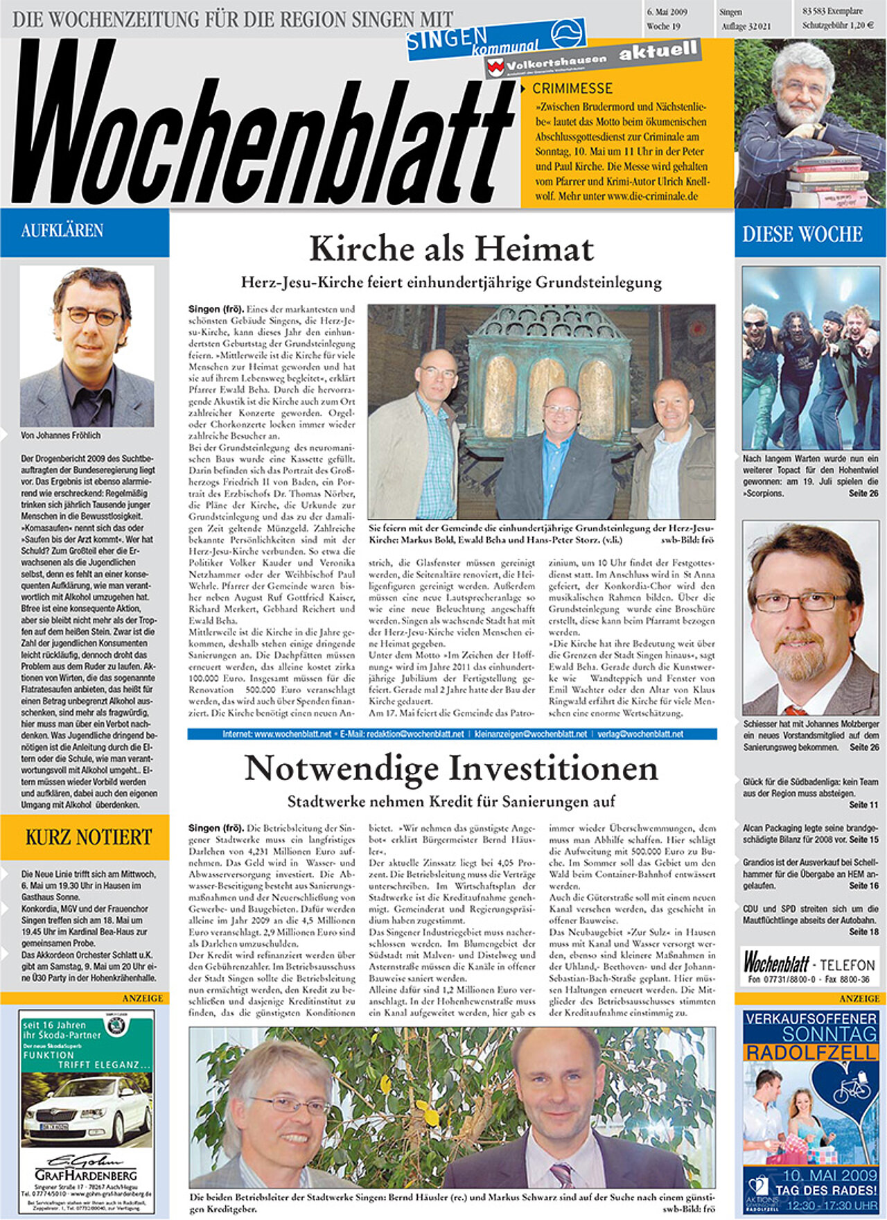 Ausgabe 18 vom 06. Mai 2009