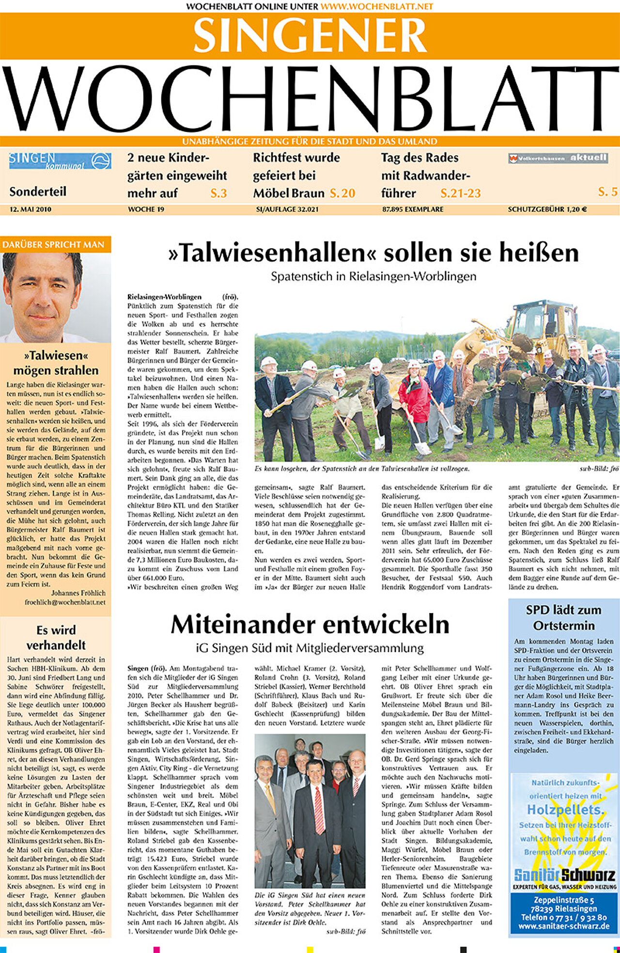 Ausgabe 19 vom 12. Mai 2010