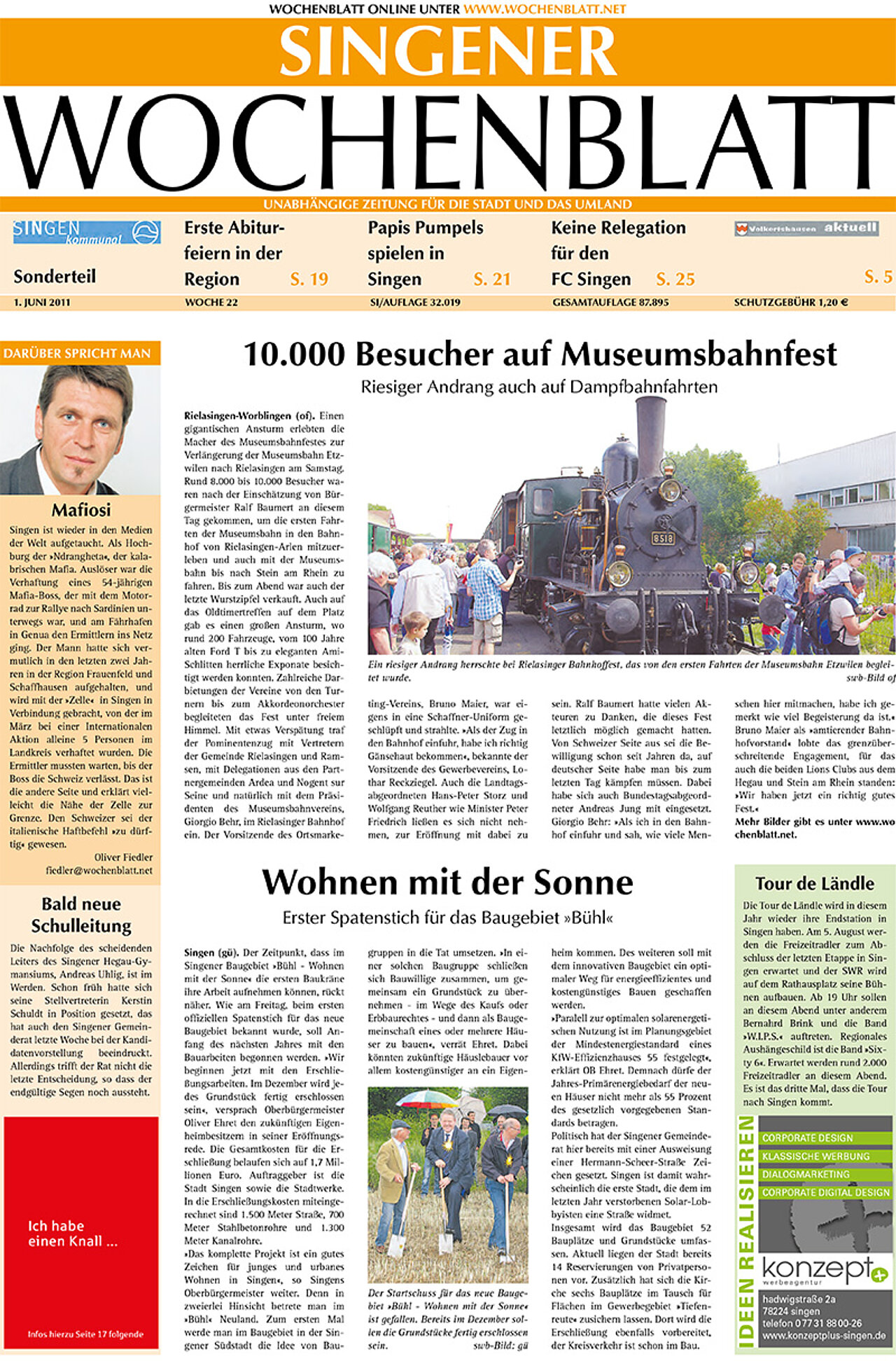 Ausgabe 22 vom 01. Juni 2011