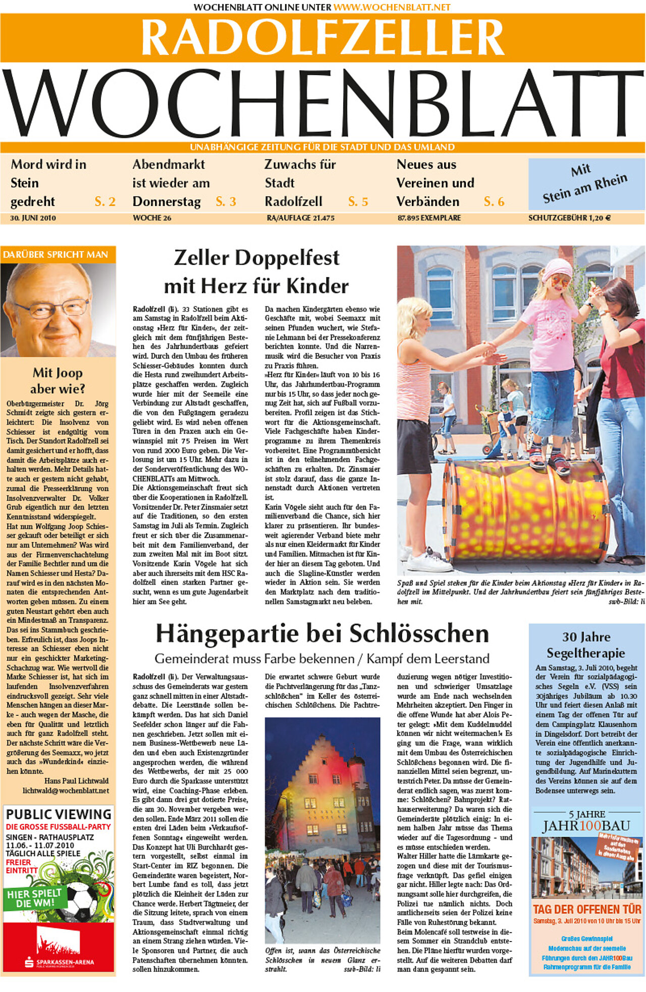 Ausgabe 26 vom 30. Juni 2010