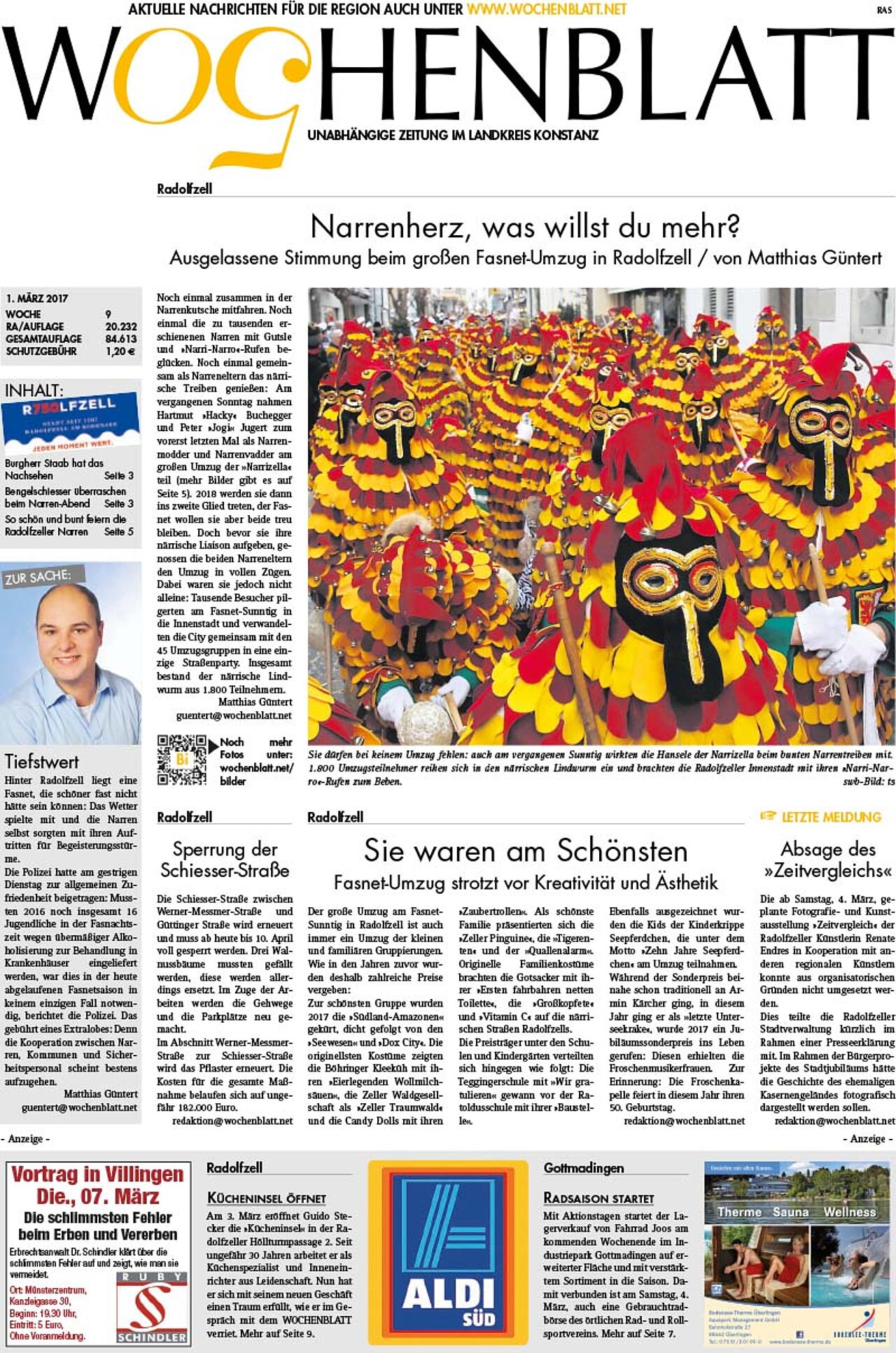 Ausgabe 09 vom 01. März 2017
