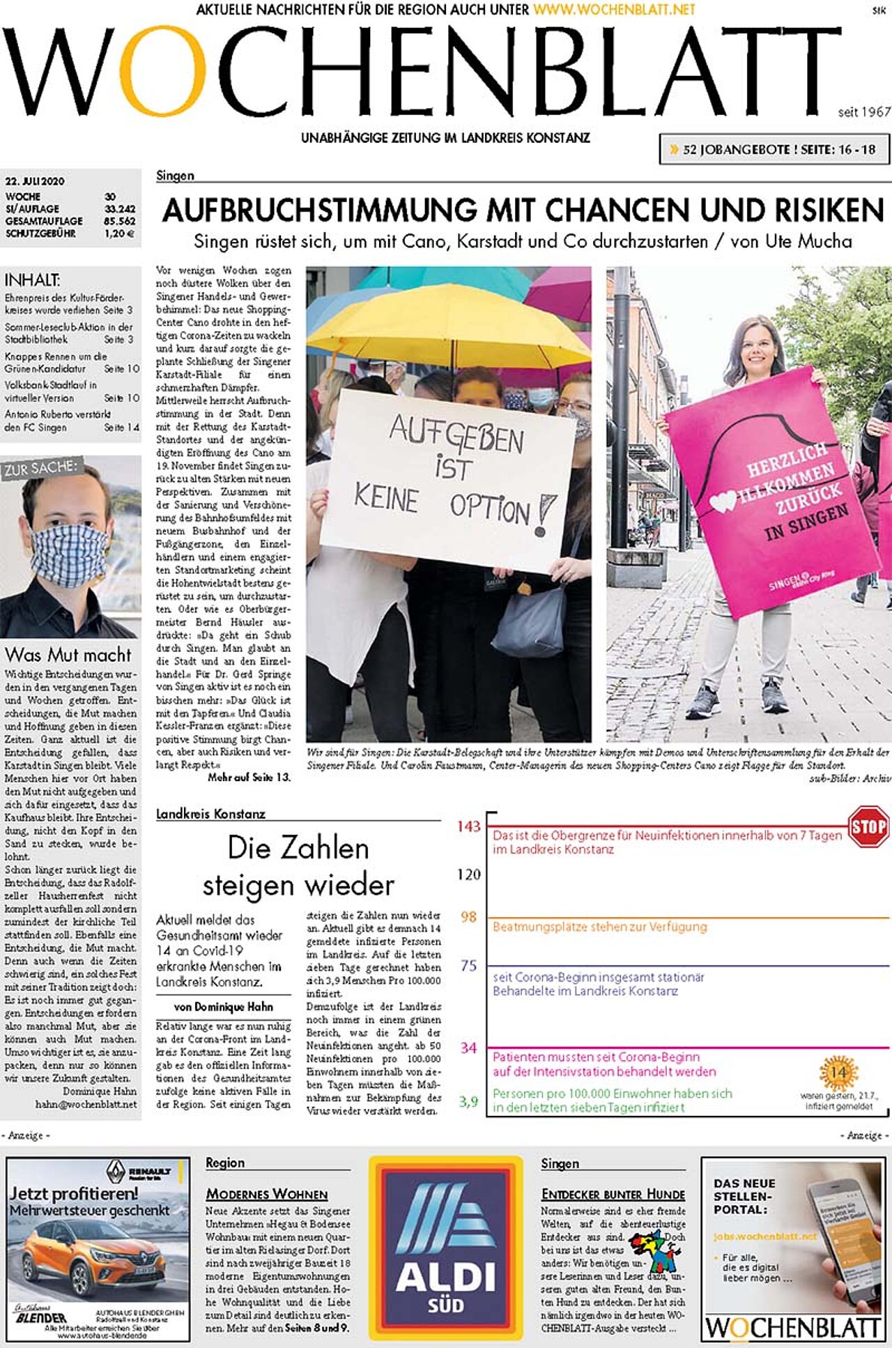Ausgabe 30 vom 22. Juli 2020