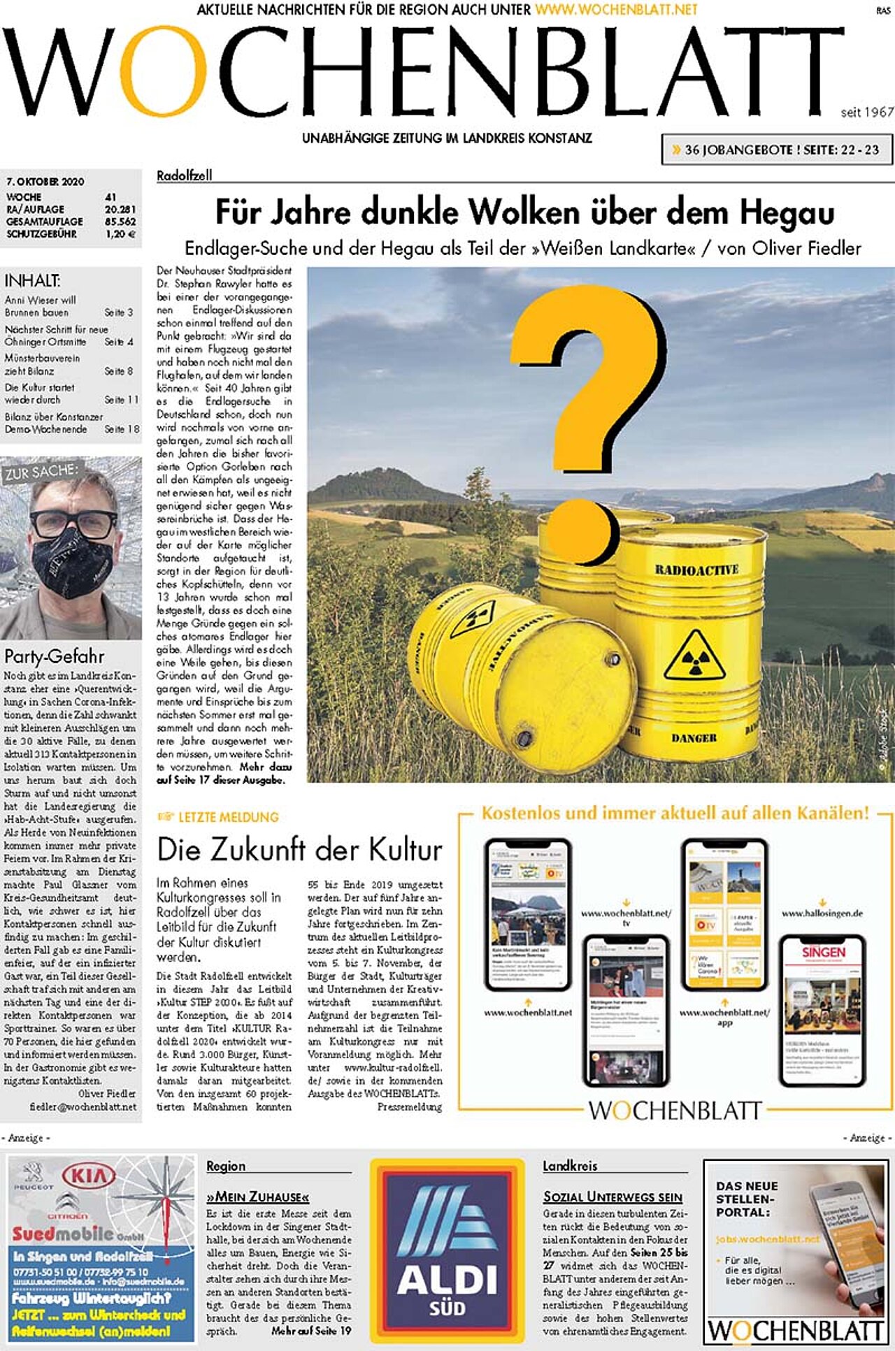 Ausgabe 41 vom 07. Oktober 2020