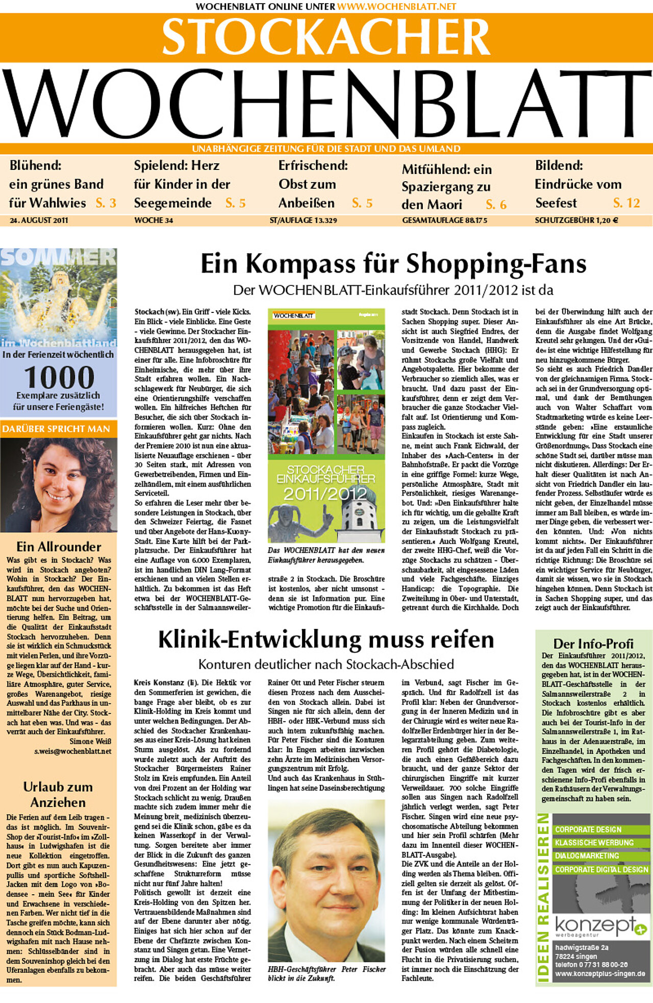 Ausgabe 34 vom 24. August 2011
