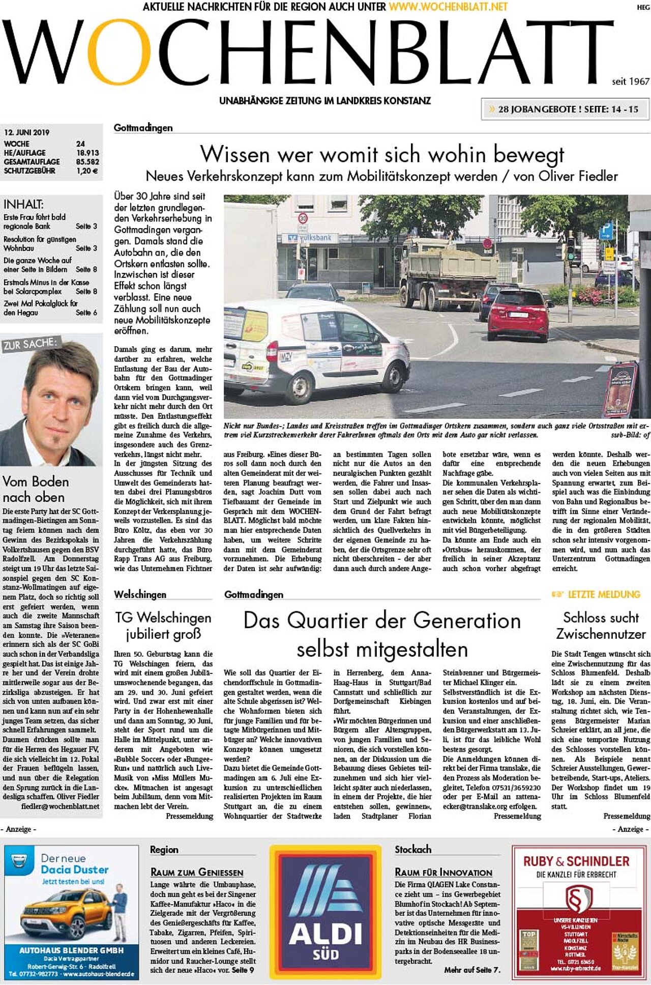 Ausgabe 24 vom 12. Juni 2019
