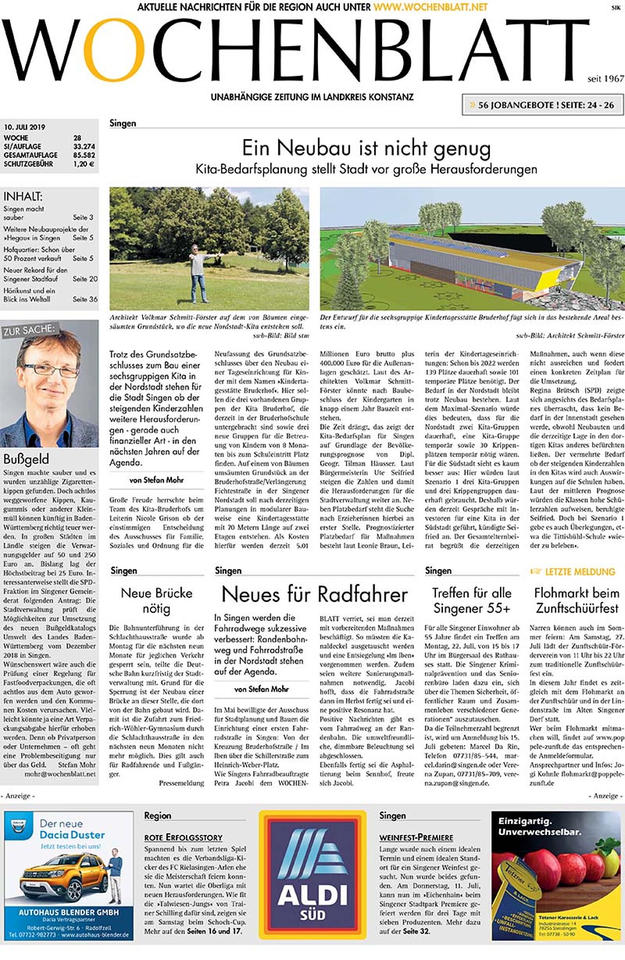 Ausgabe 28 vom 10. Juli 2019