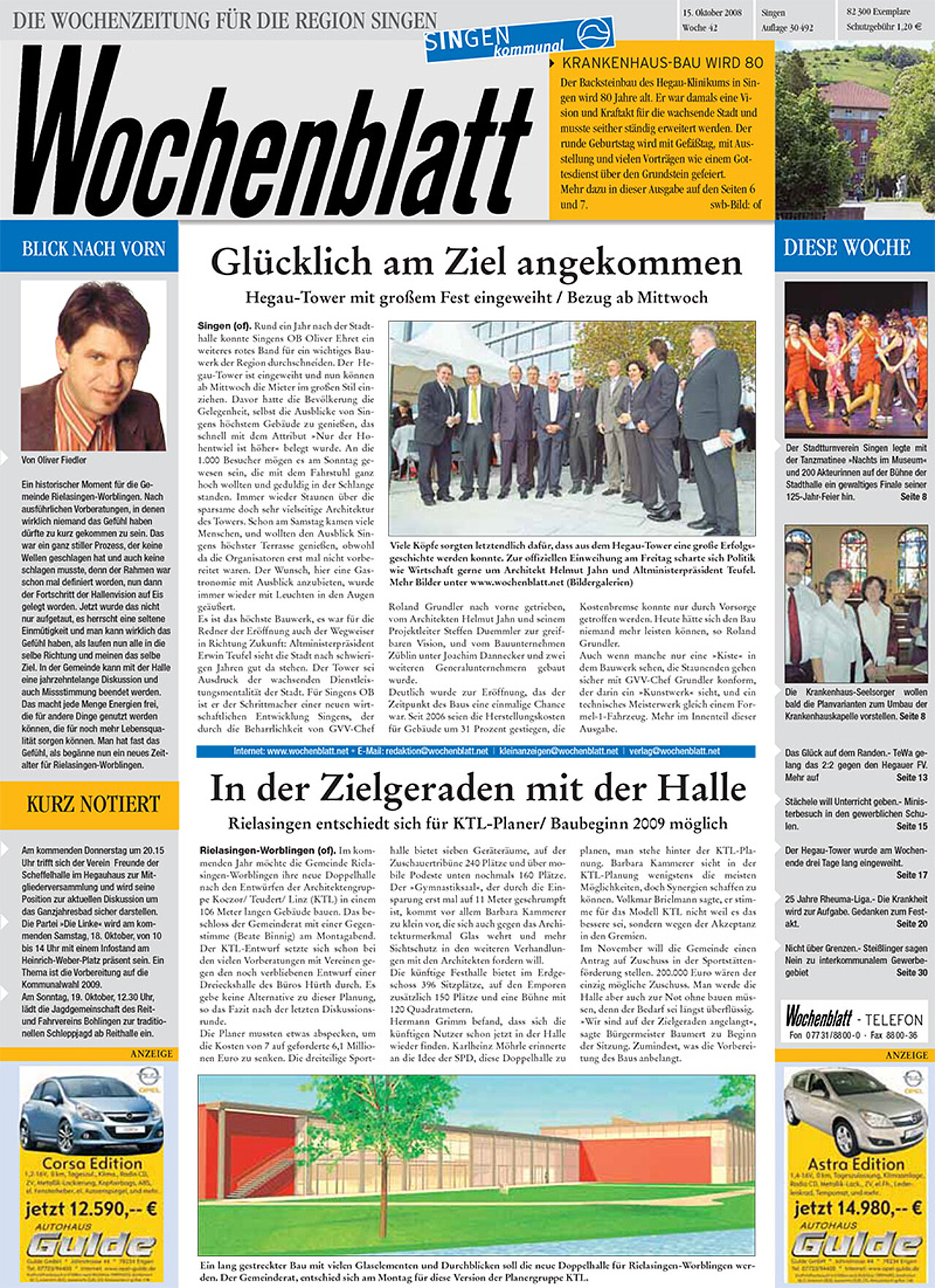 Ausgabe 42 vom 15. Oktober 2008