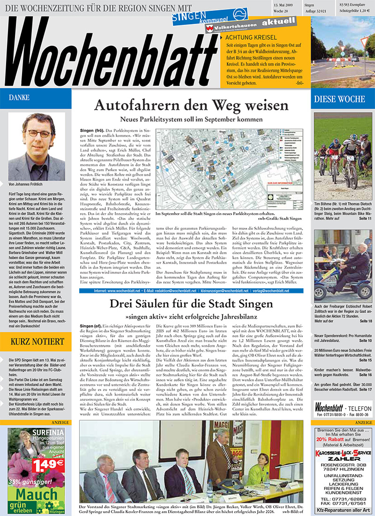Ausgabe 19 vom 13. Mai 2009