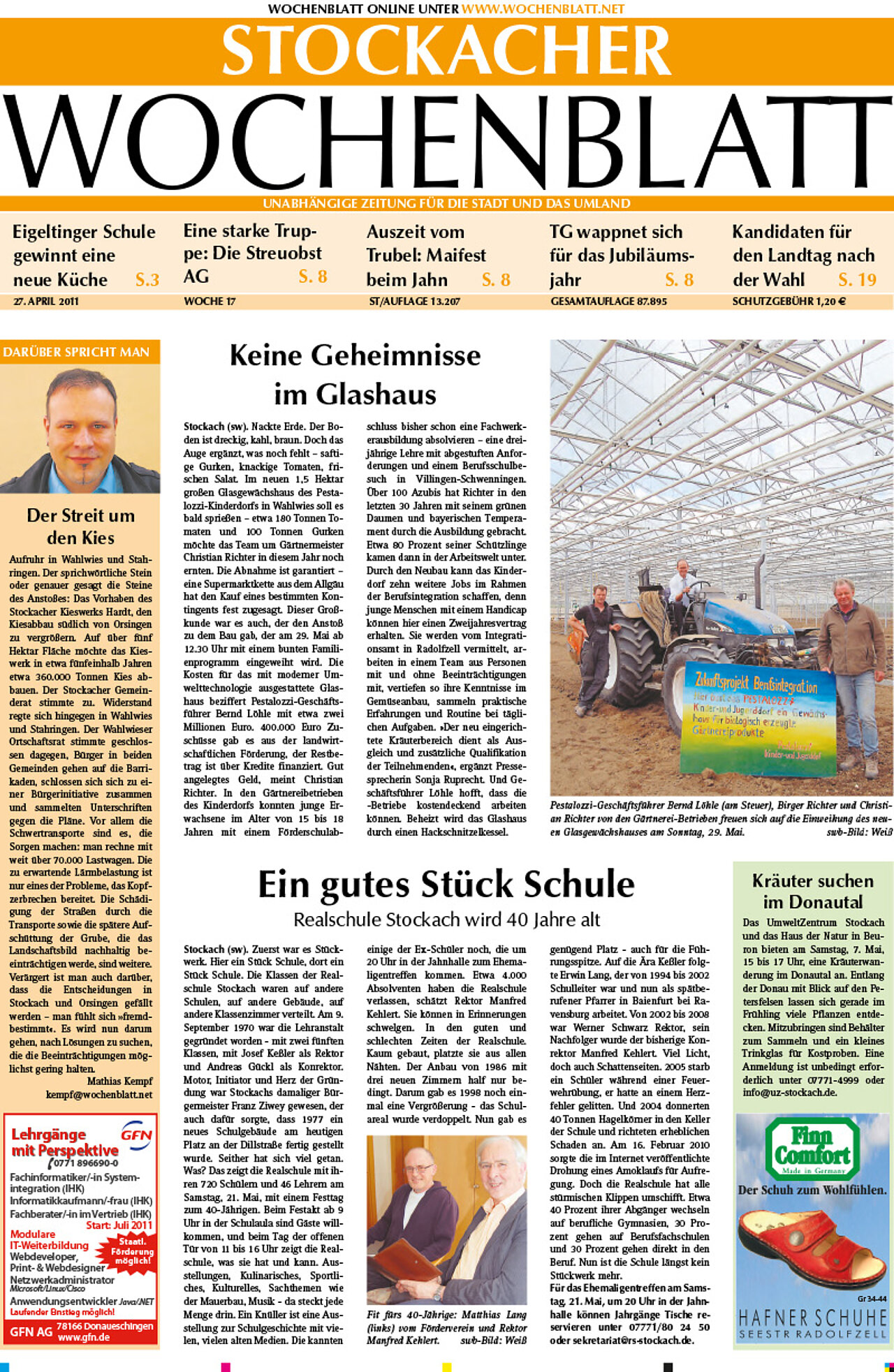 Ausgabe 17 vom 27. April 2011