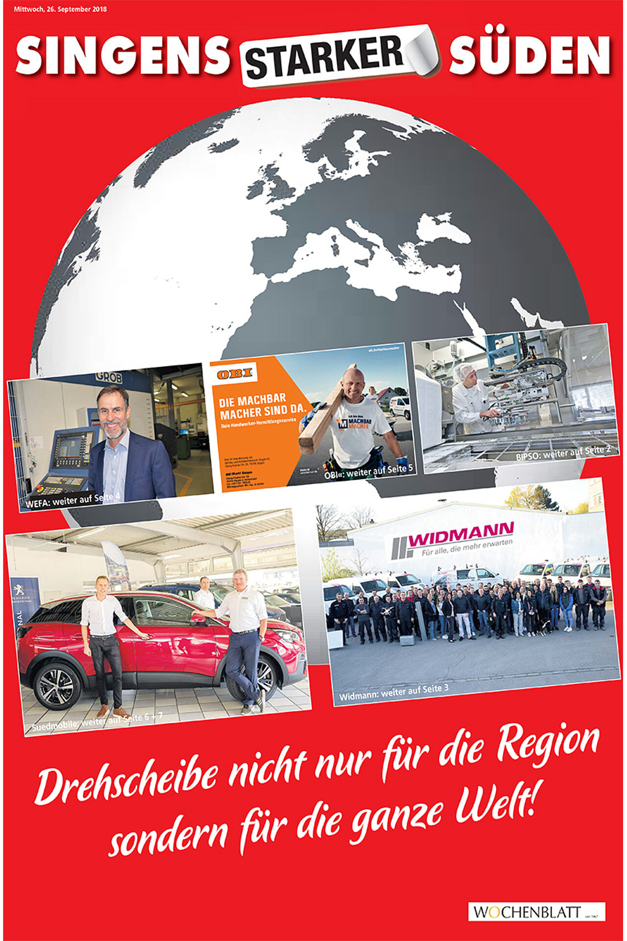 Sonderausgabe vom 26. September