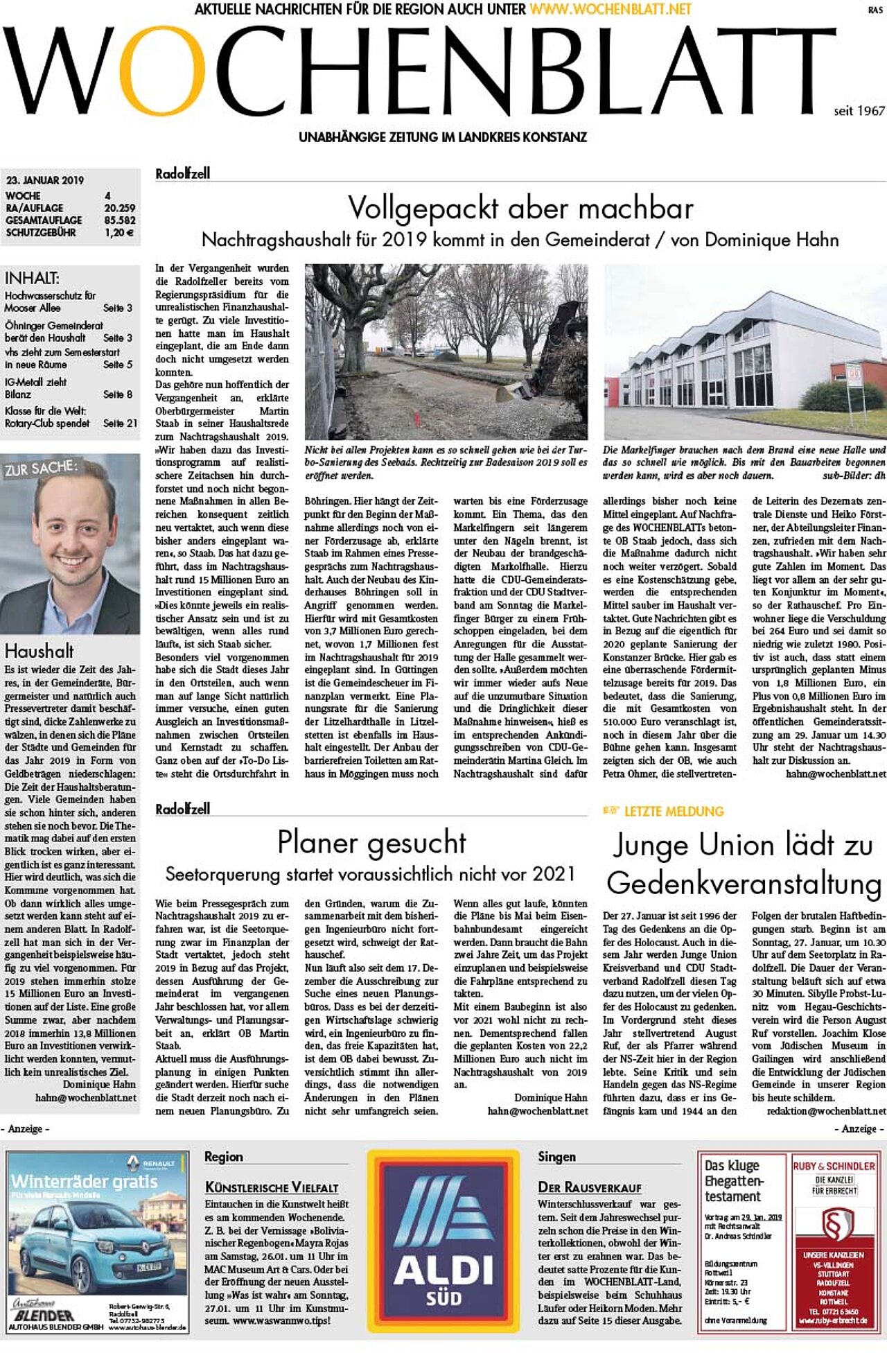Ausgabe 04 vom 23. Januar 2019