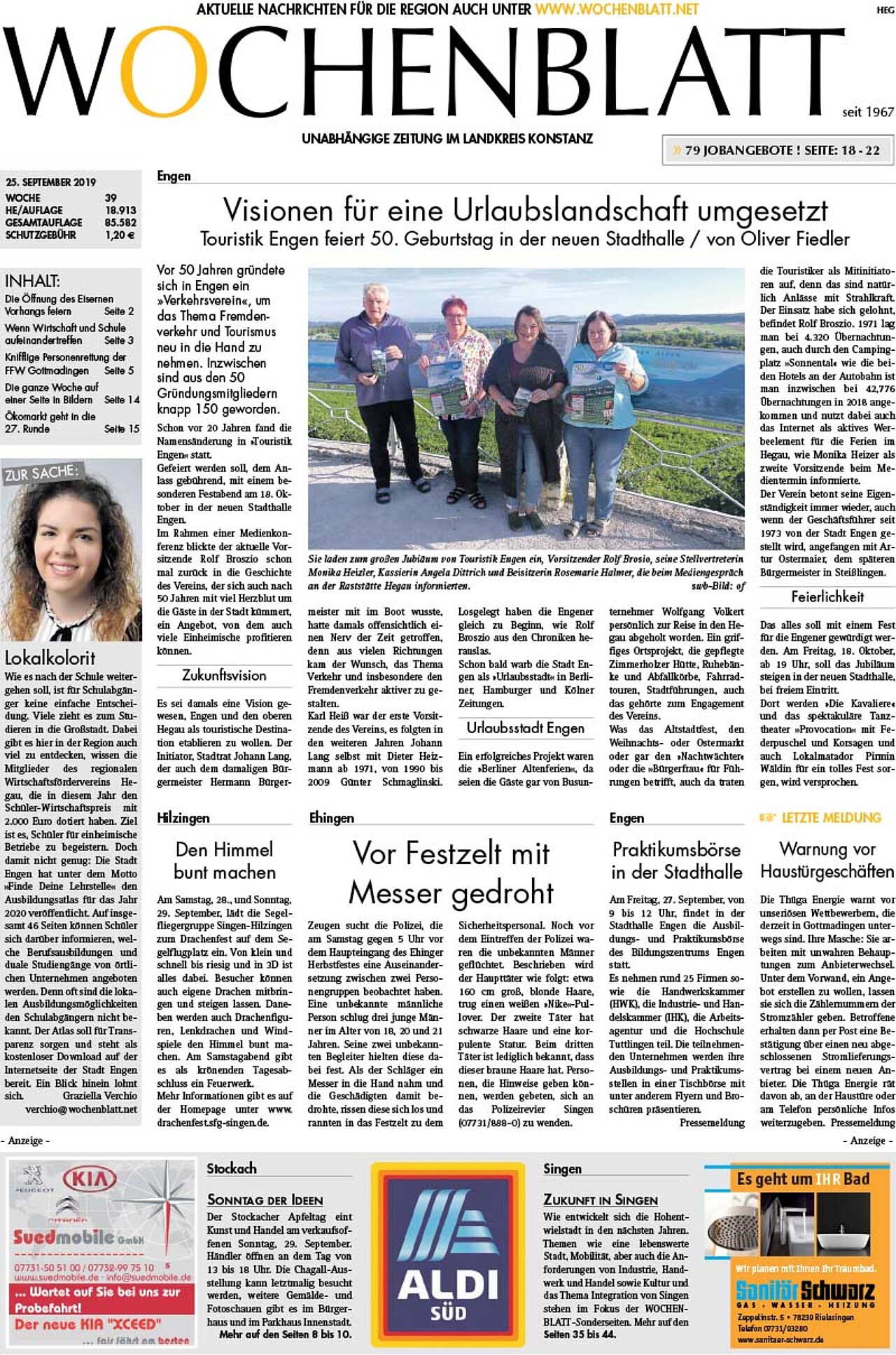 Ausgabe 39 vom 25. September 2019