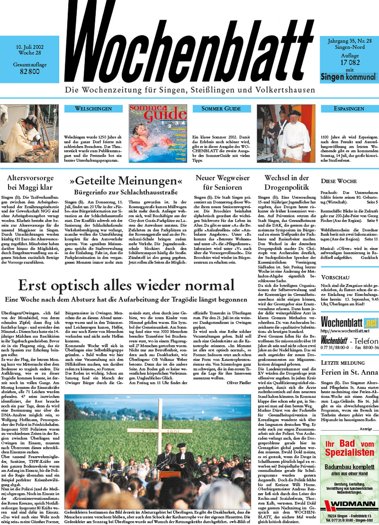 Ausgabe 28 vom 10. Juli 2002
