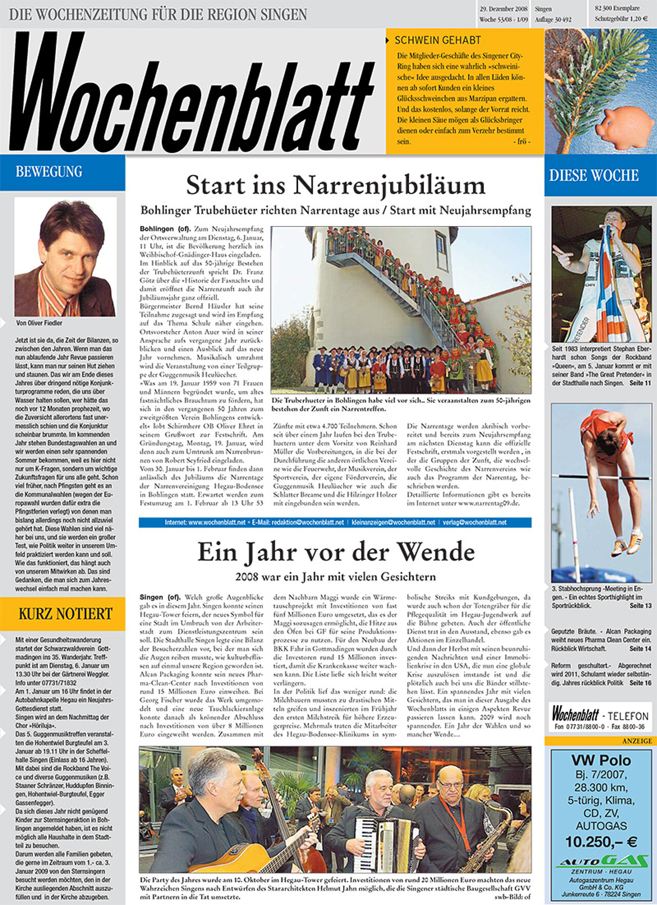 Ausgabe 53 vom 29. Dezember 2008