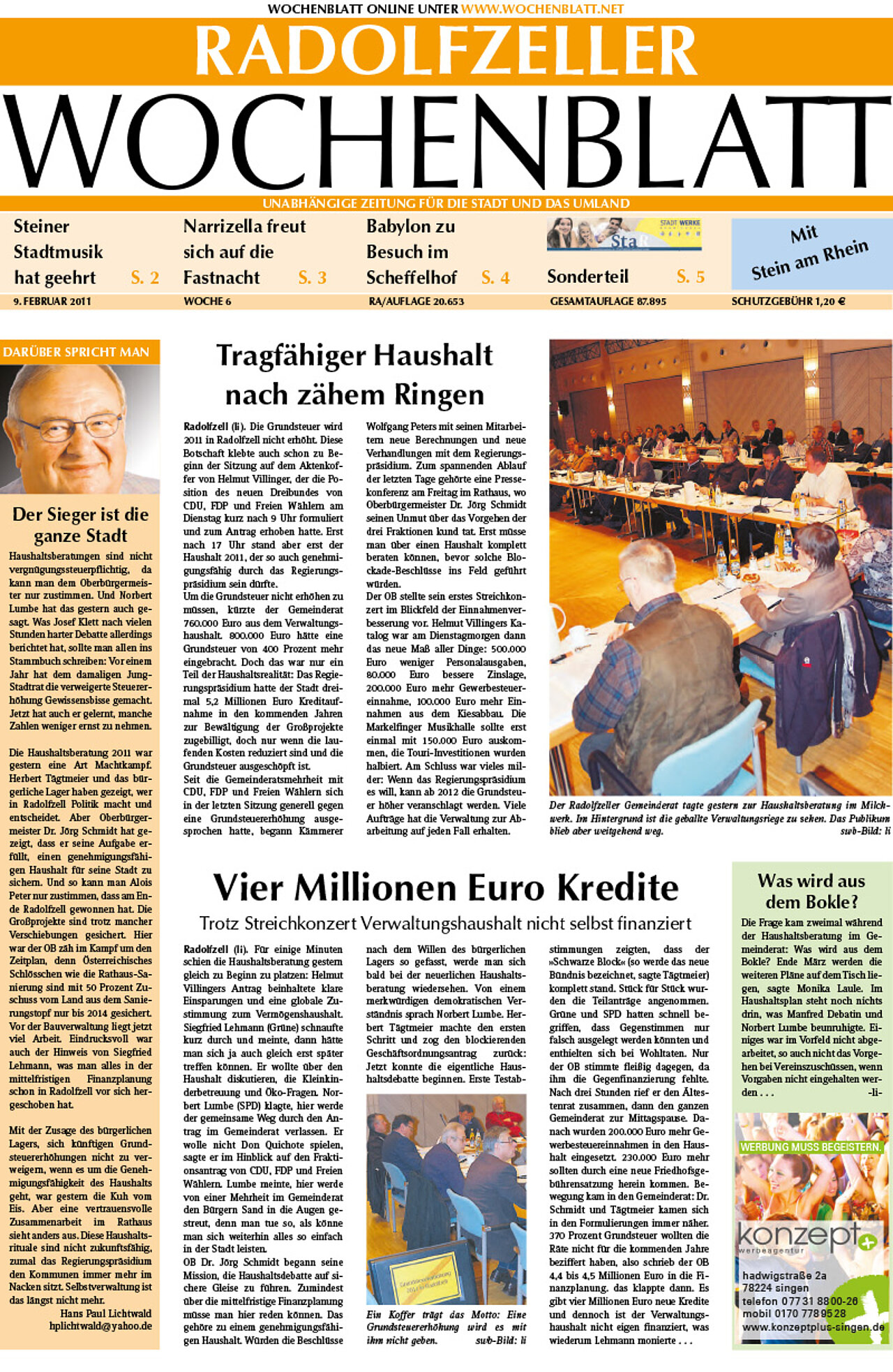 Ausgabe 06 vom 09. Februar 2011