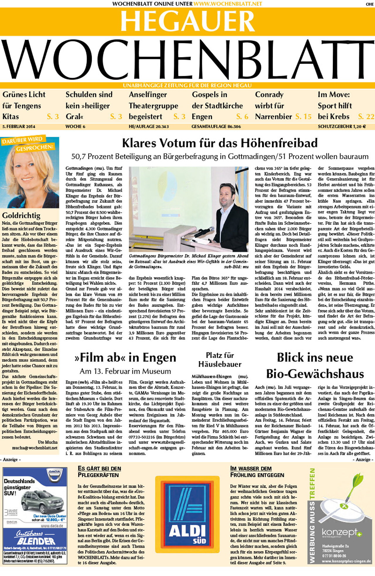 Ausgabe 06 vom 05. Februar 2014