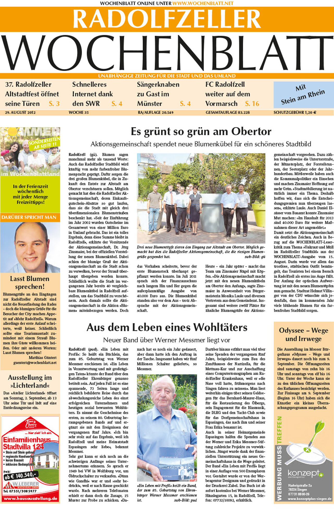 Ausgabe 35 vom 29. August 2012