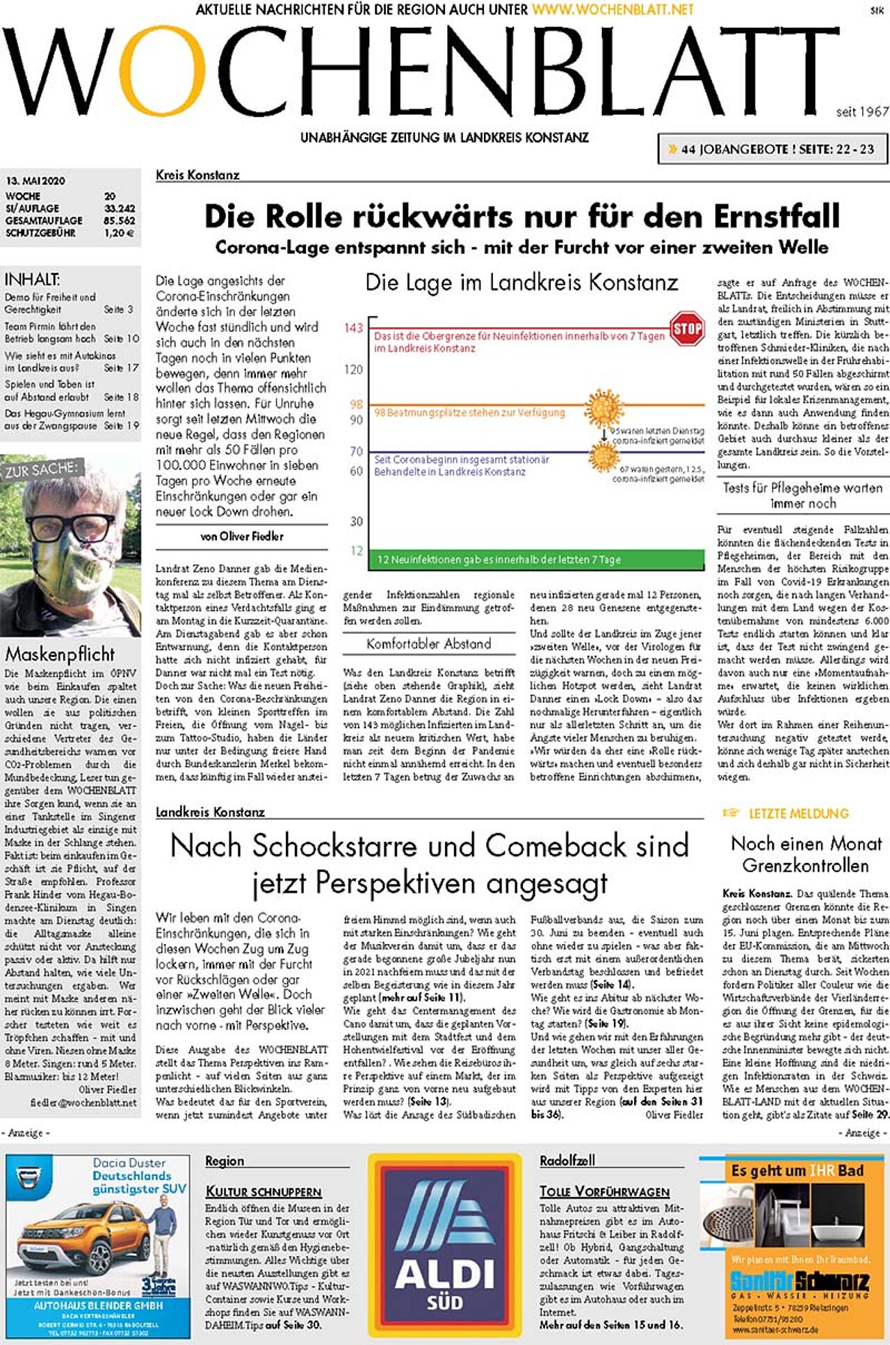 Ausgabe 20 vom 13. Mai 2020