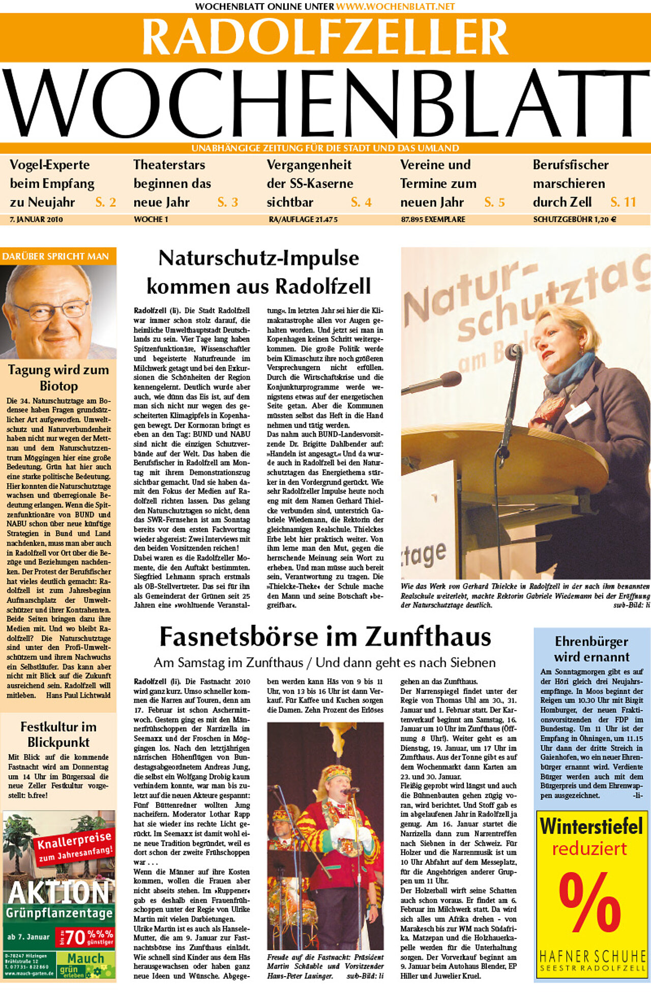Ausgabe 01 vom 07. Januar 2010
