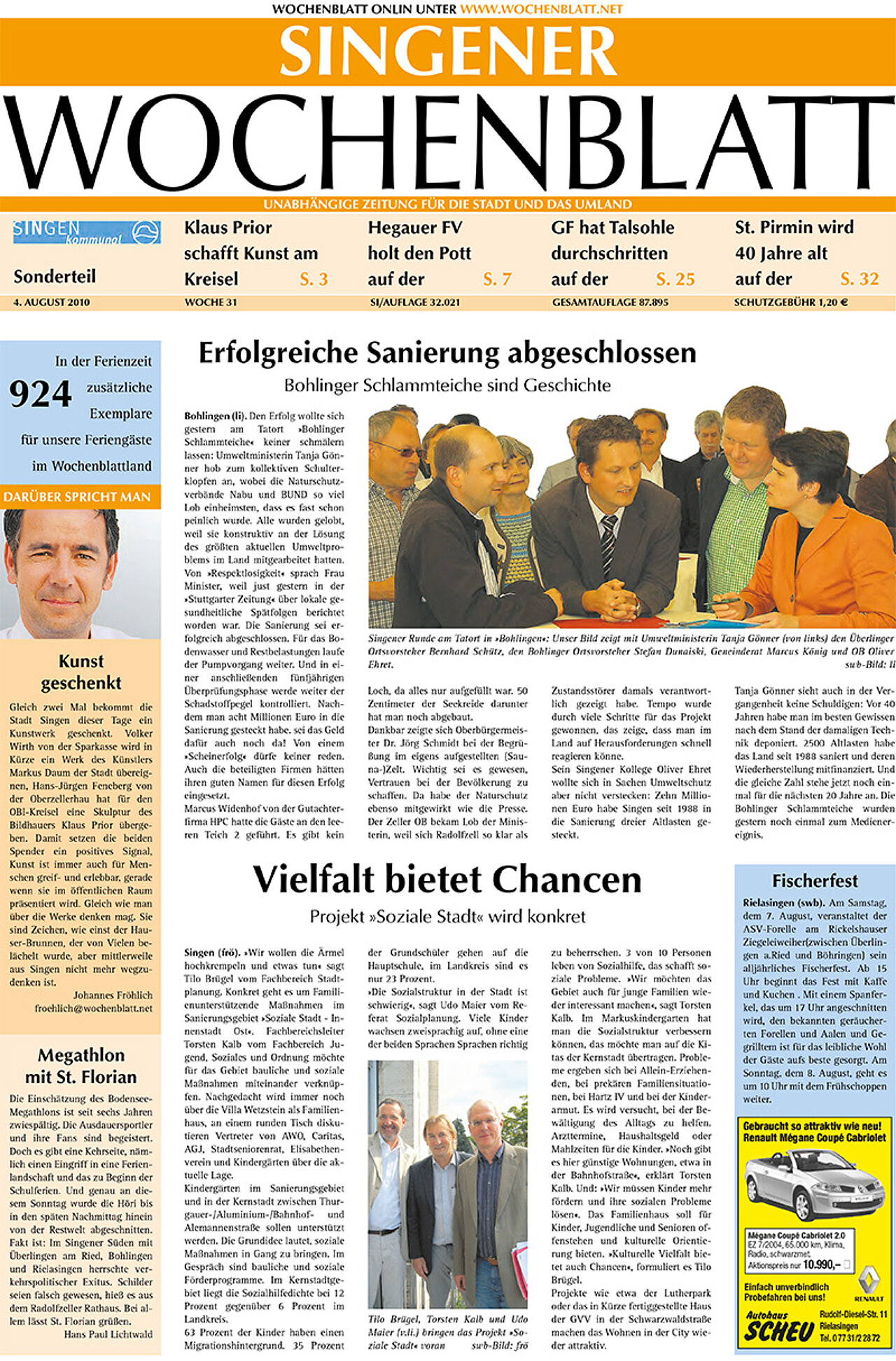 Ausgabe 31 vom 04. August 2010