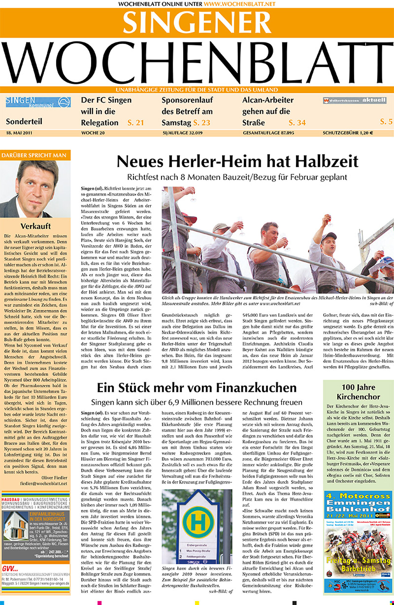 Ausgabe 20 vom 18. Mai 2011