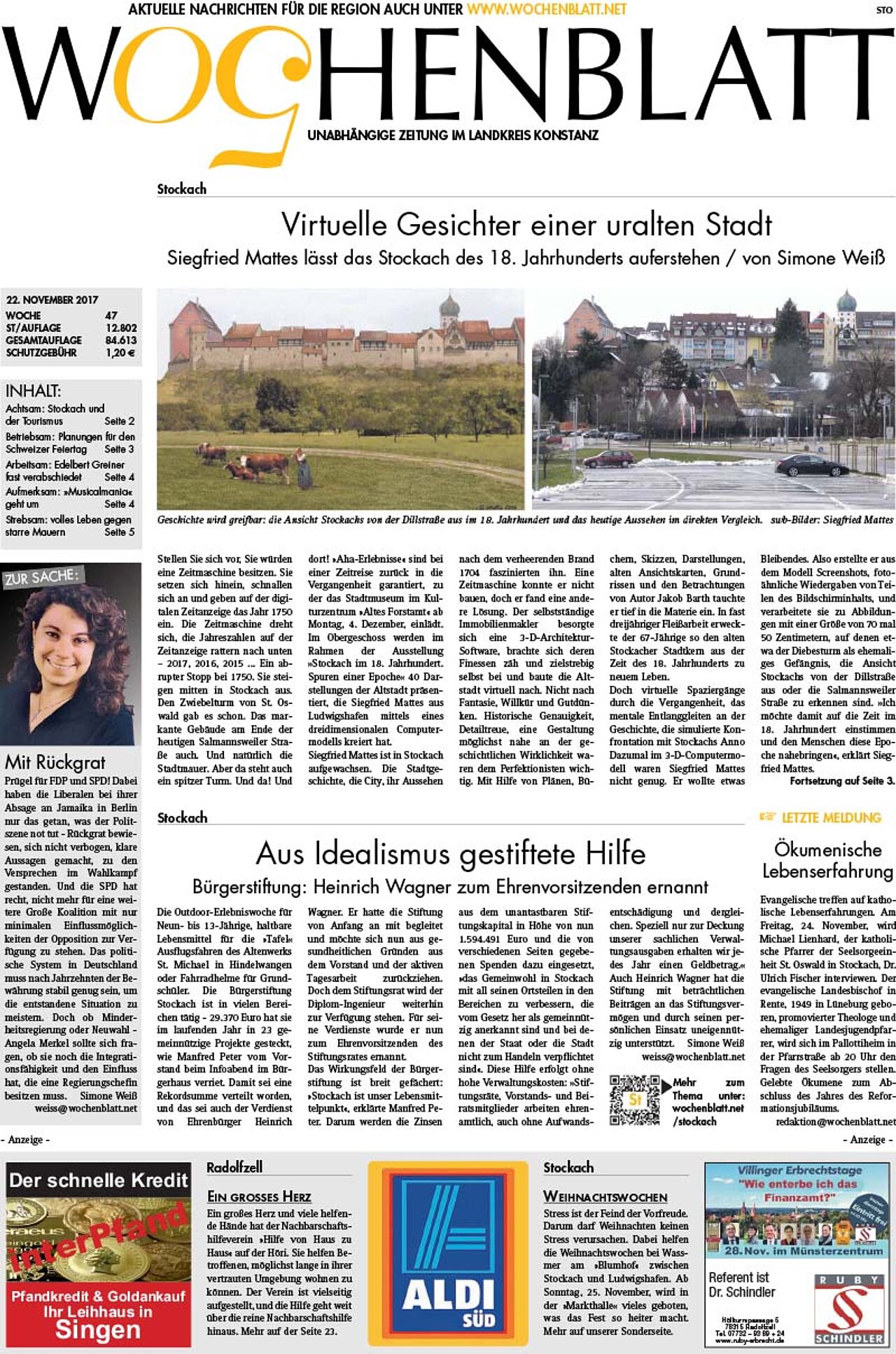 Ausgabe 47 vom 22. November 2017