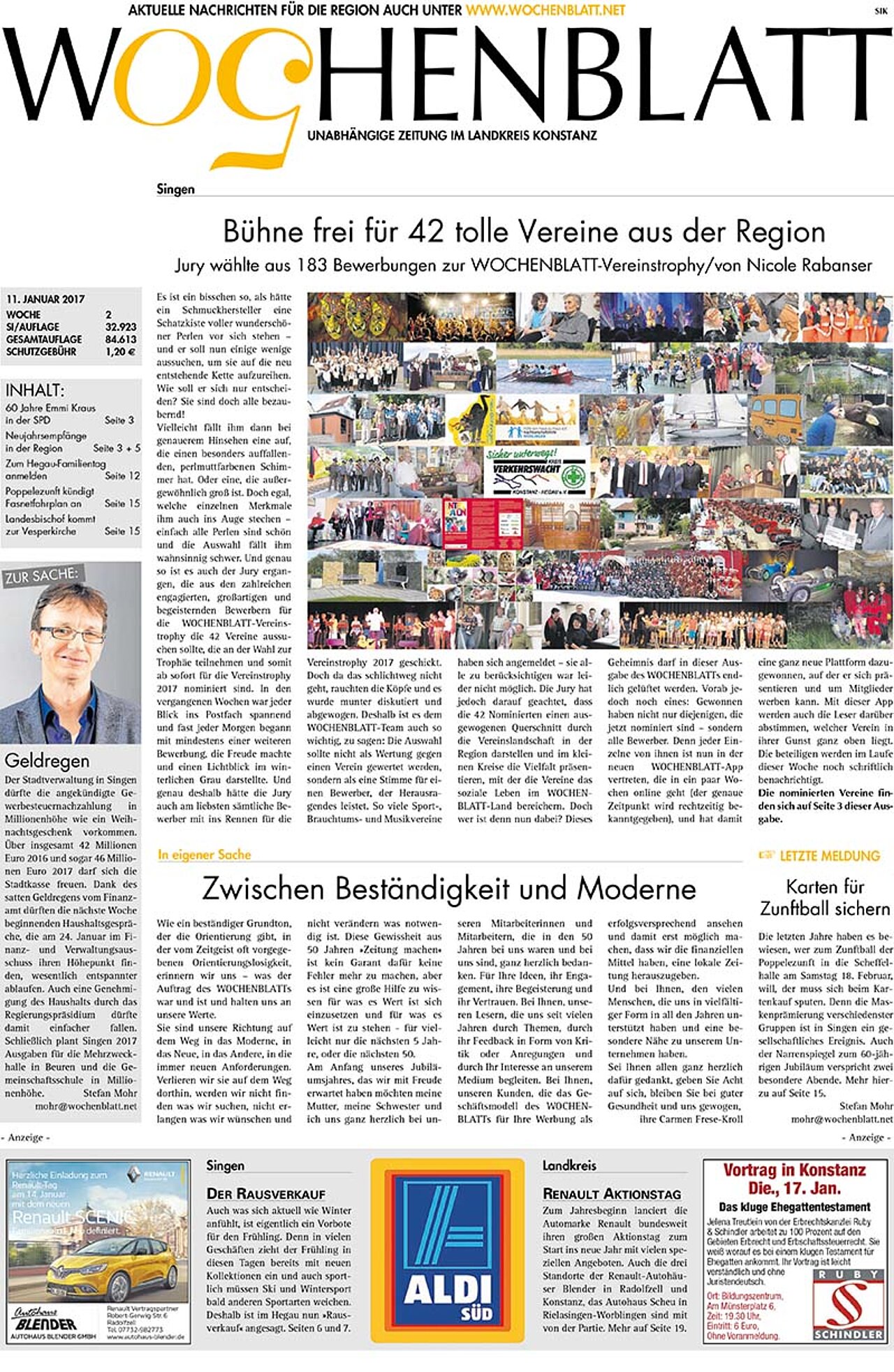 Ausgabe 02 vom 11. Januar 2017