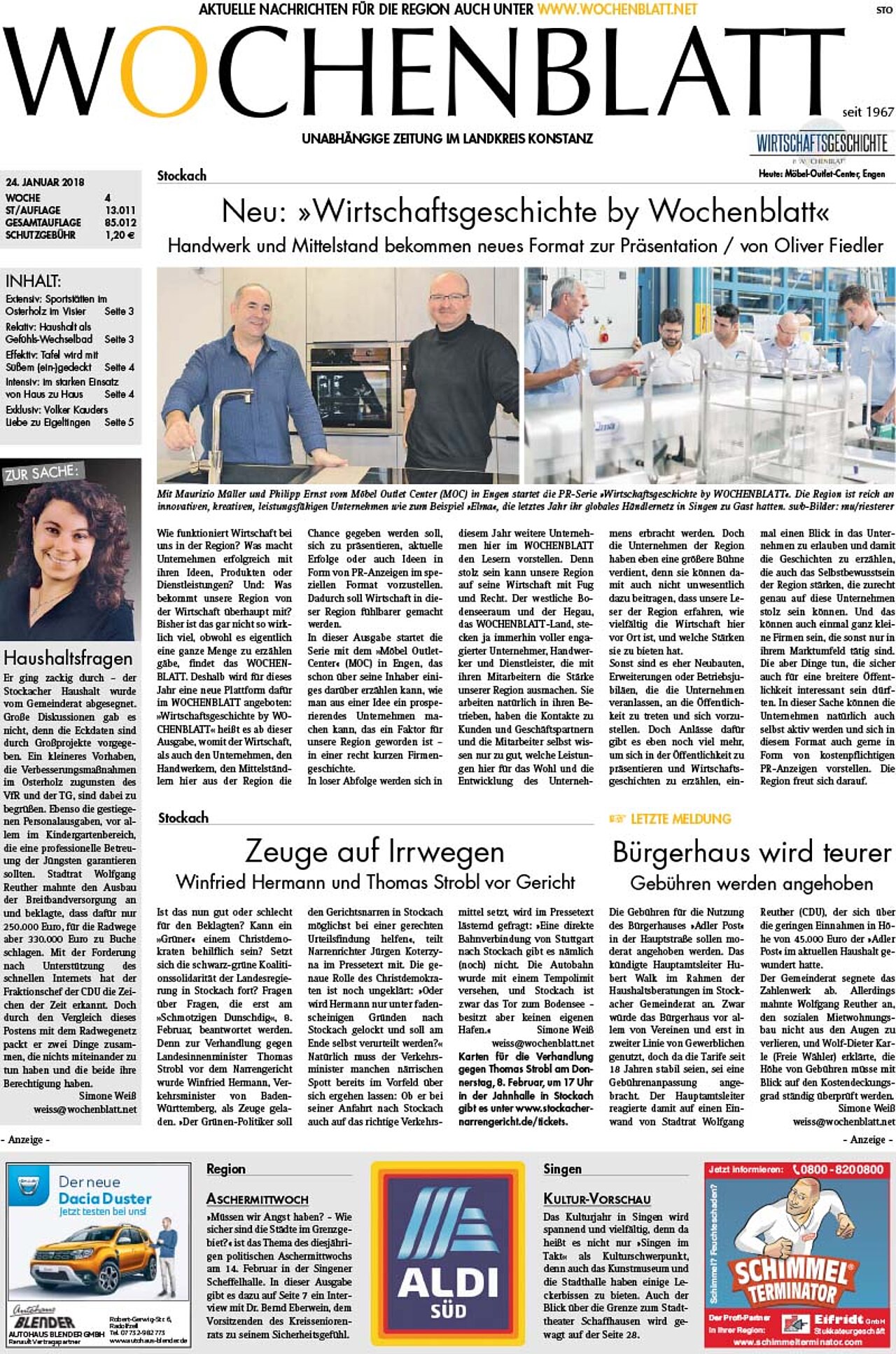 Ausgabe 04 vom 24. Januar 2018