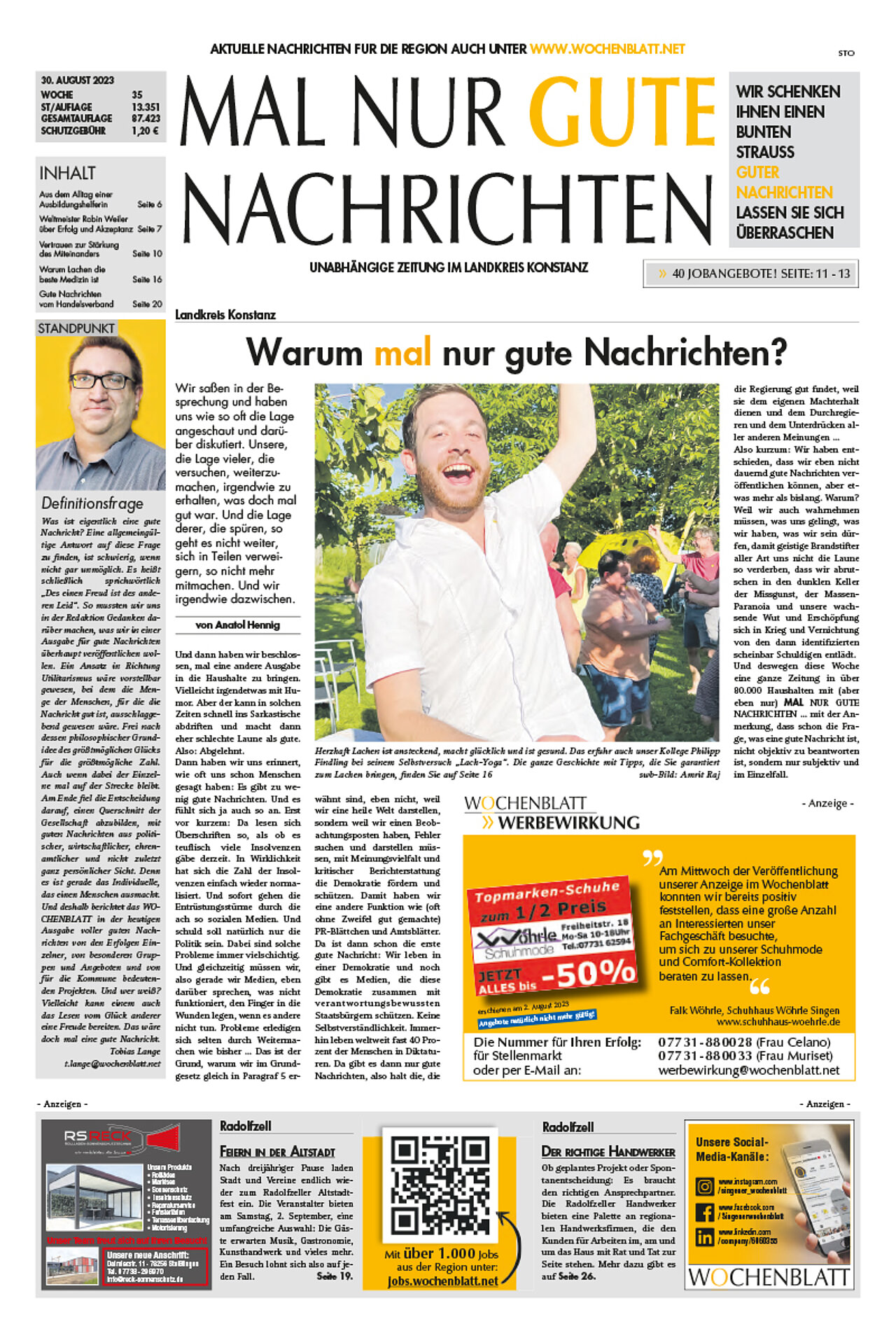 Ausgabe 35 vom 30. August 2023