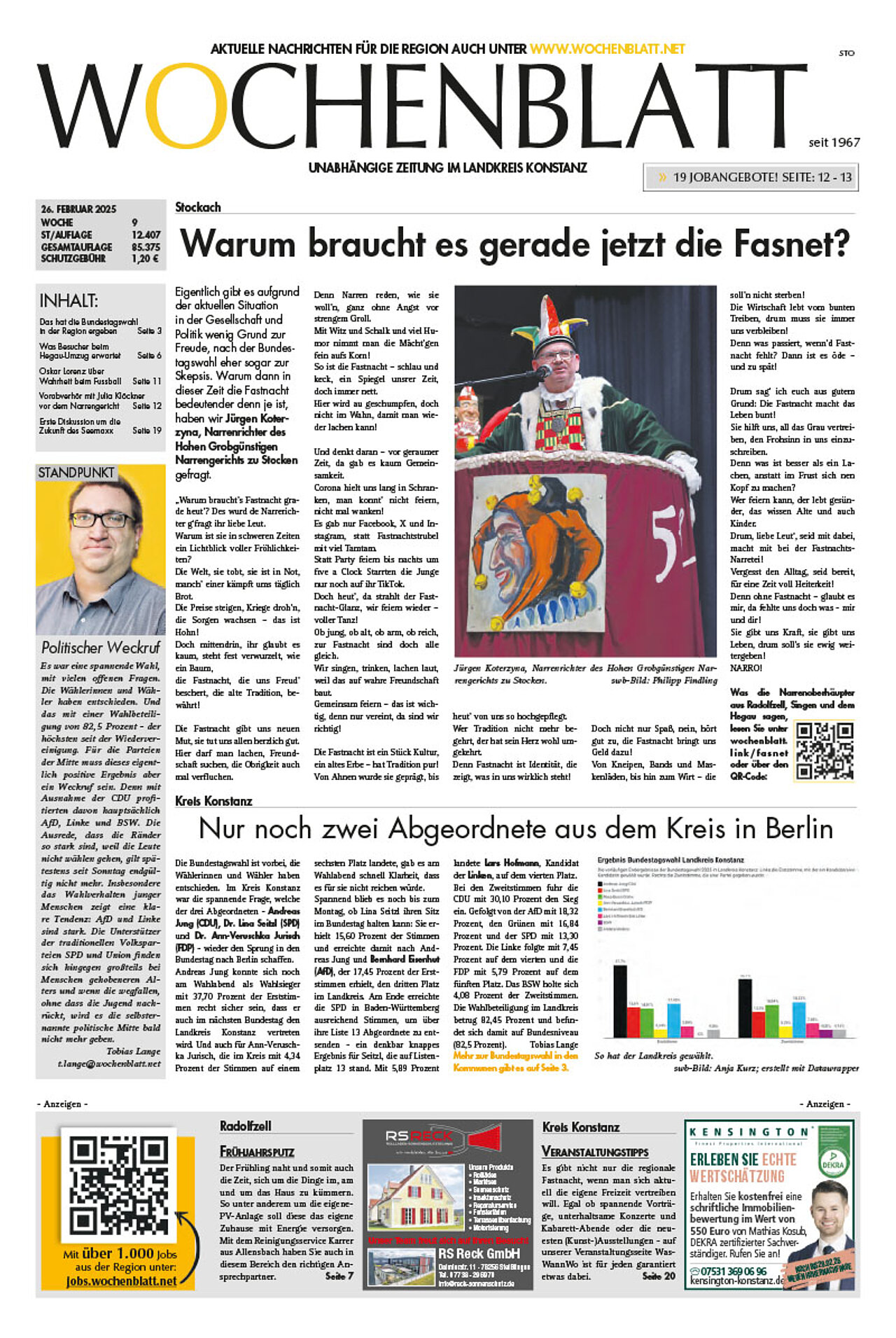 Ausgabe 9 vom 26. Februar 2025