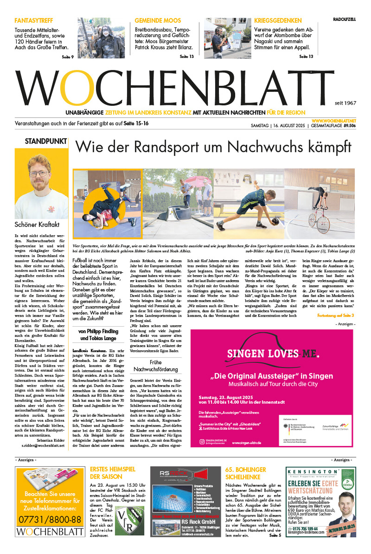 Ausgabe 33 vom 16. August 2025