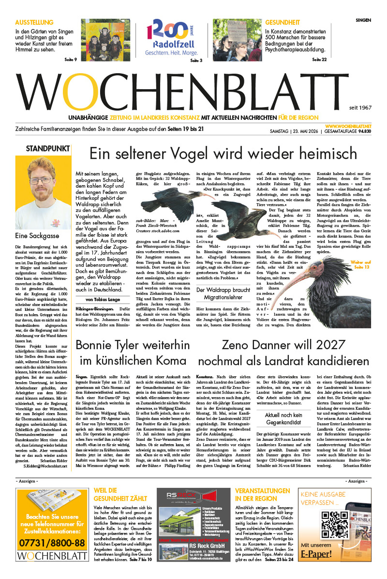 Ausgabe 21 vom 23. Mai 2024