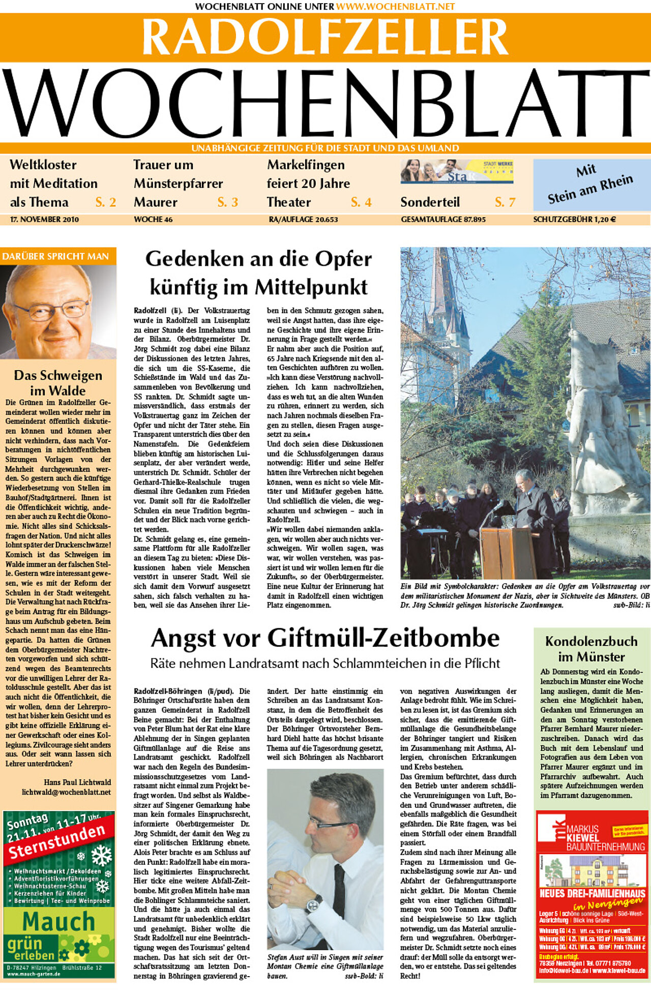 Ausgabe 46 vom 17. November 2010