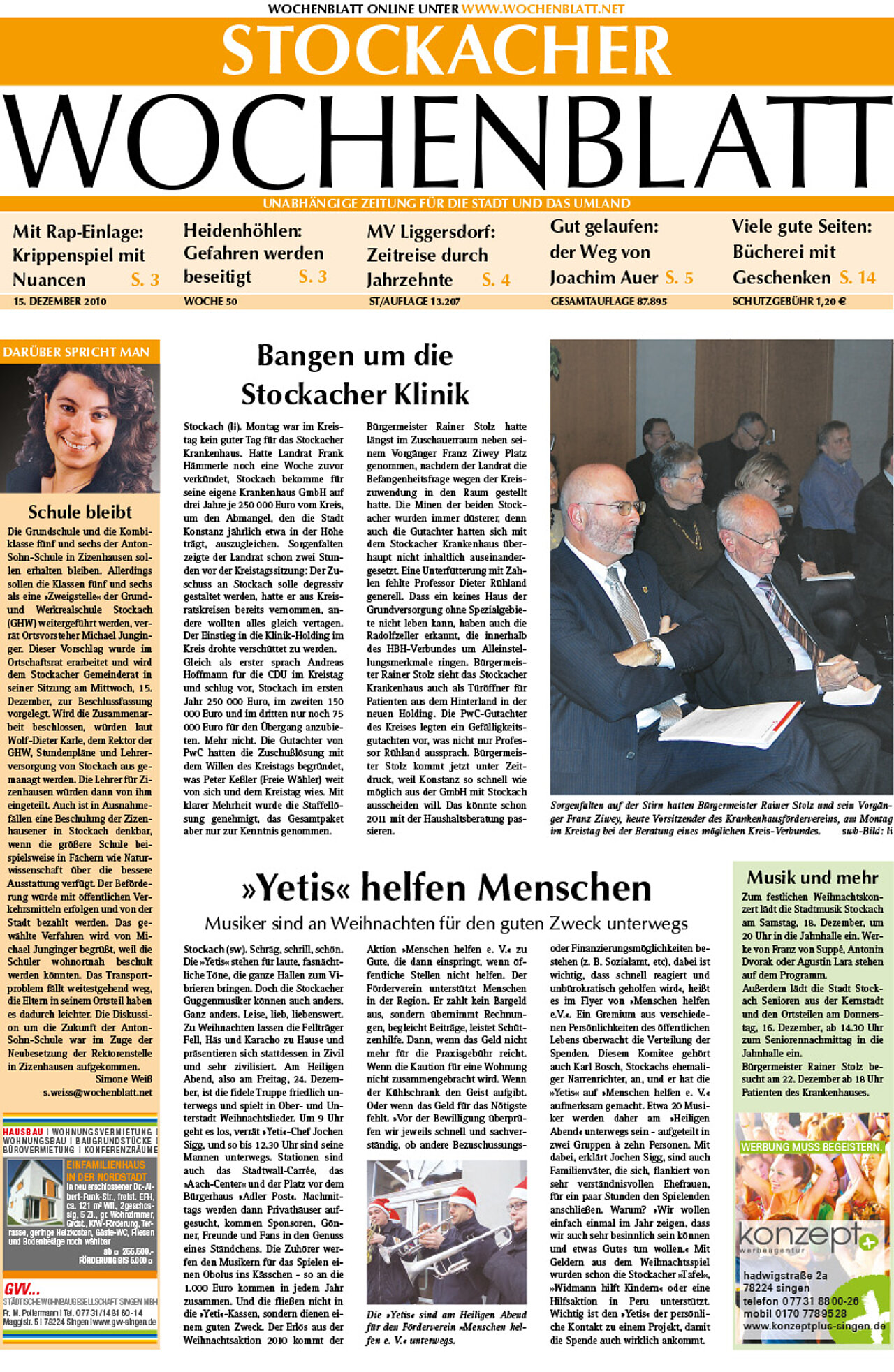 Ausgabe 50 vom 15. Dezember 2010