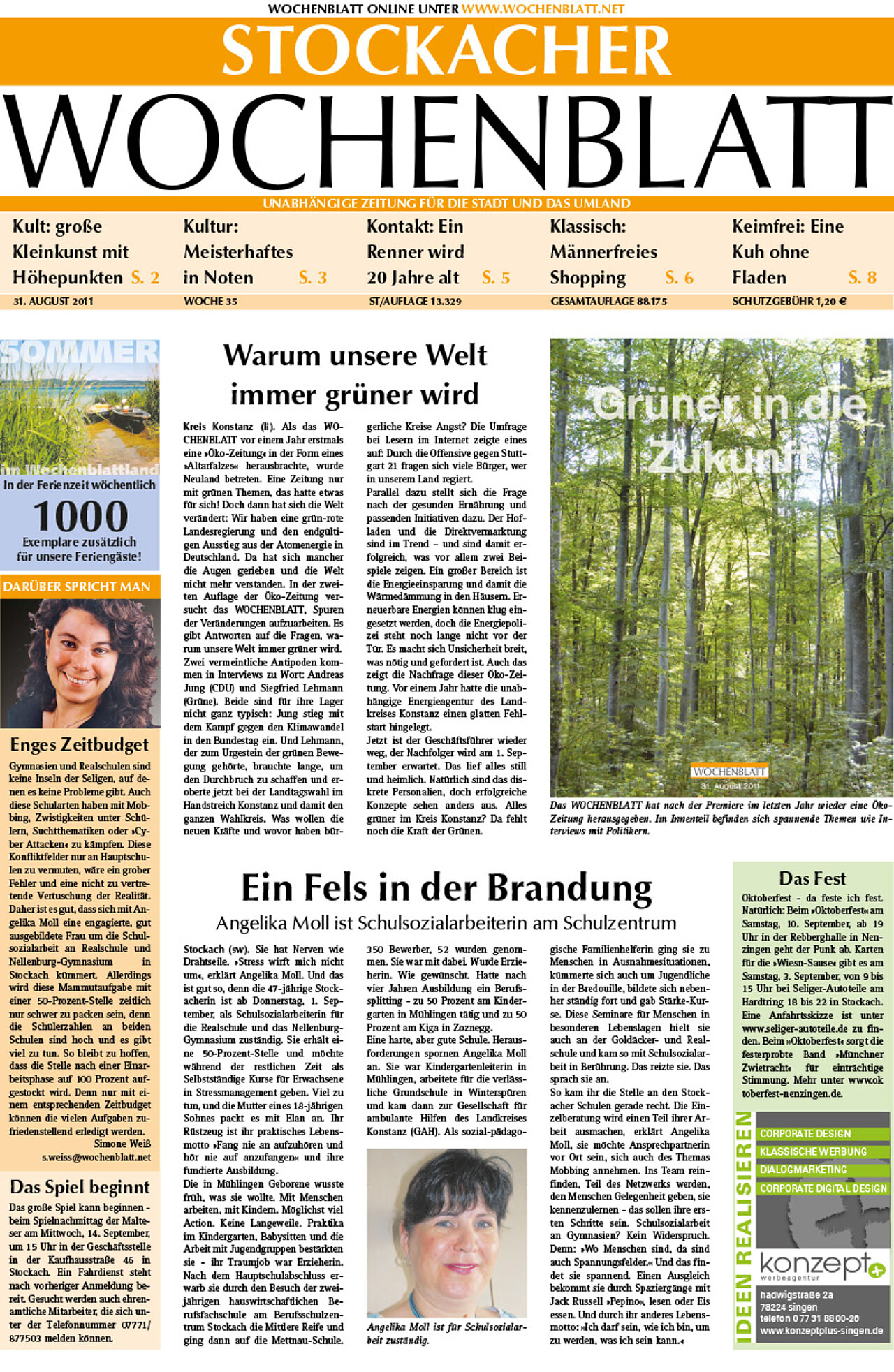 Ausgabe 35 vom 31. August 2011