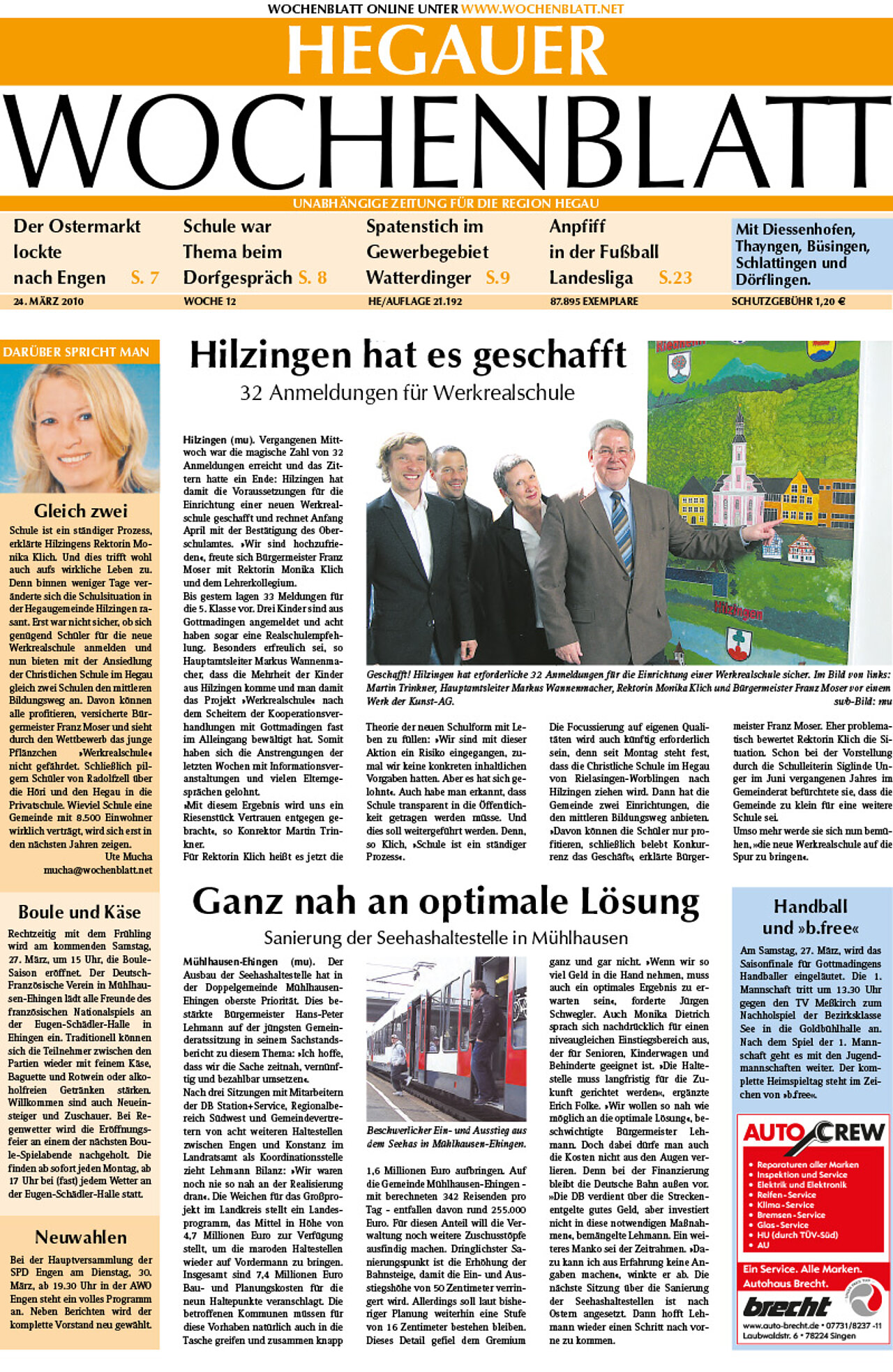 Ausgabe 12 vom 24. März 2010