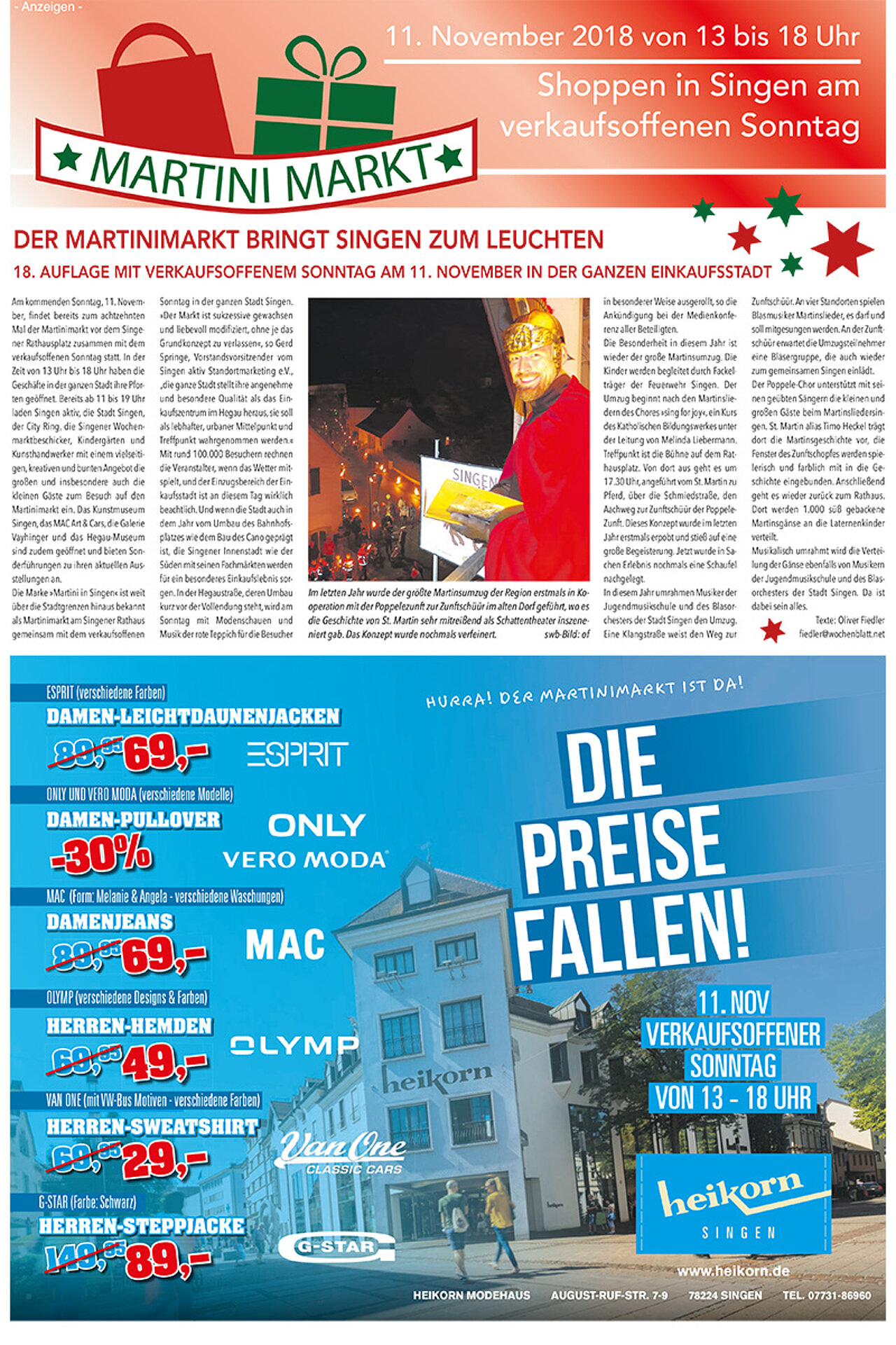 Sonderausgabe vom 07. November