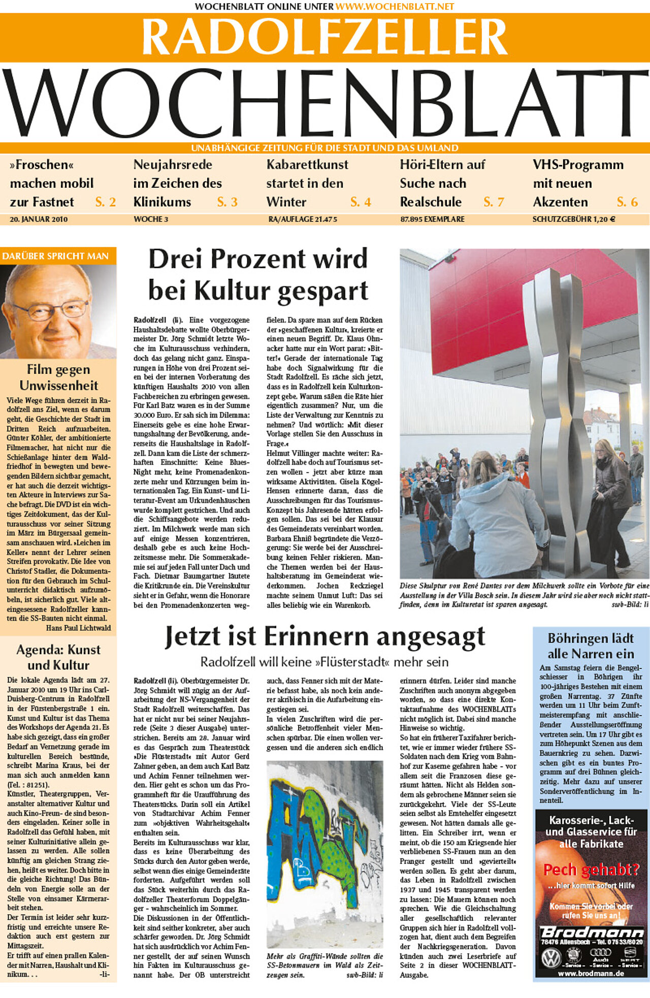 Ausgabe 03 vom 20. Januar 2010